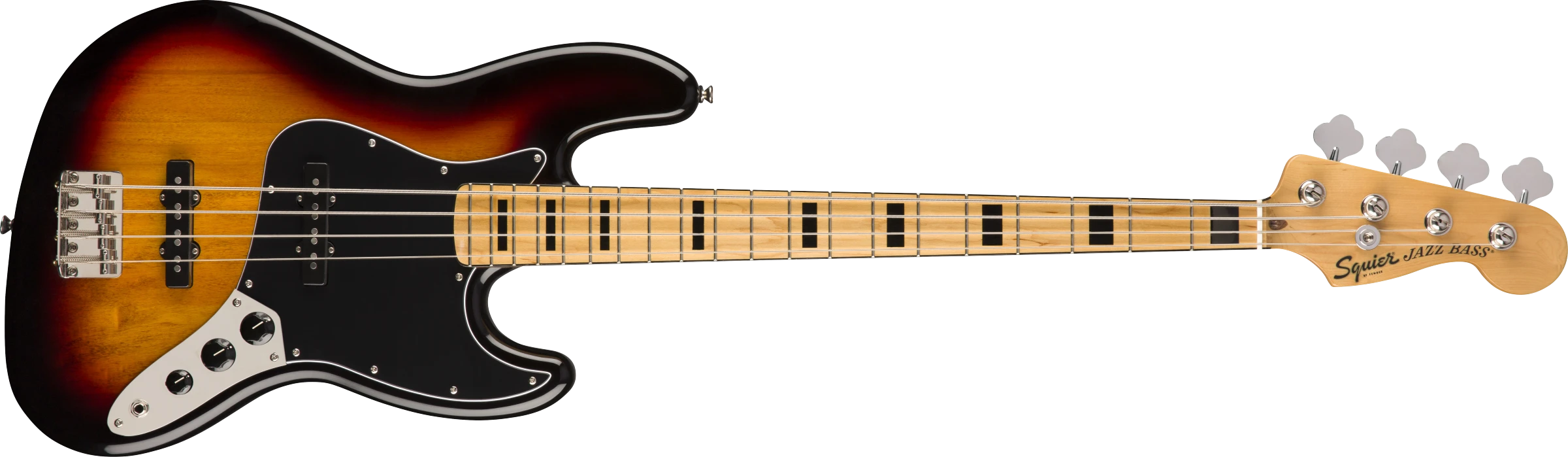 Squier® Classic Vibe '70s Jazz Bass®, Maple Fingerboard, 3-Color Sunburst