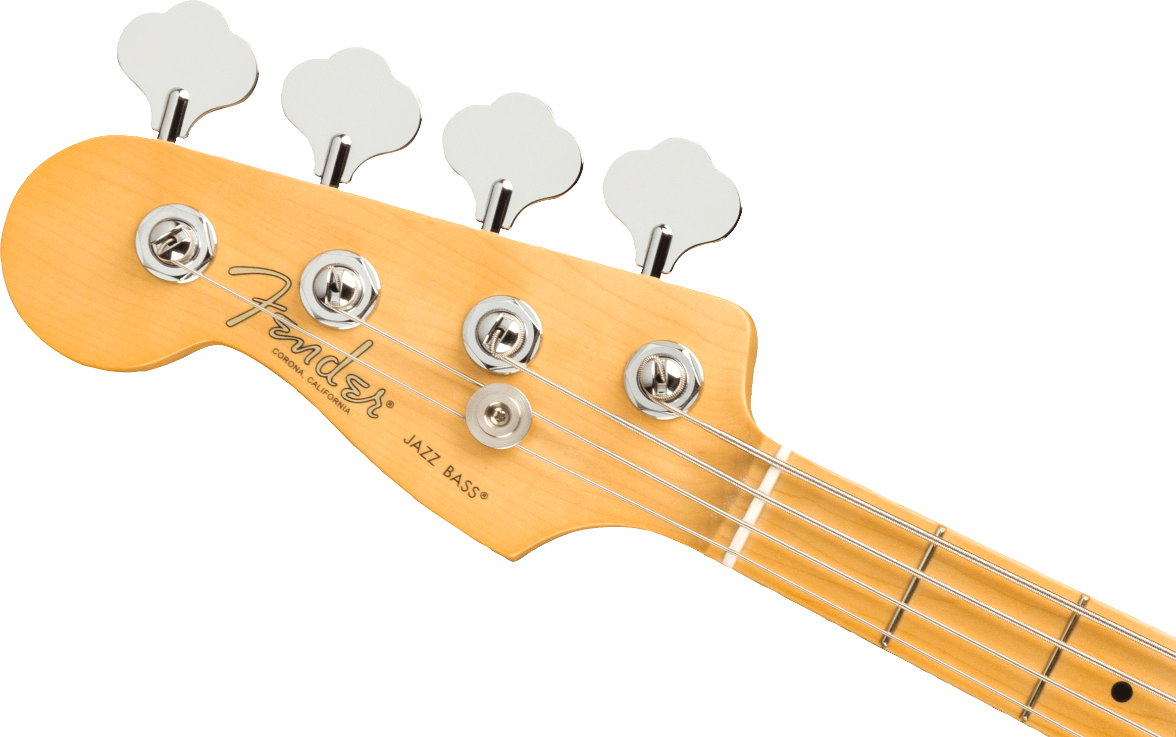 Fender® American Professional II Jazz Bass® Left-Hand, Maple Fingerboard, Miami Blue