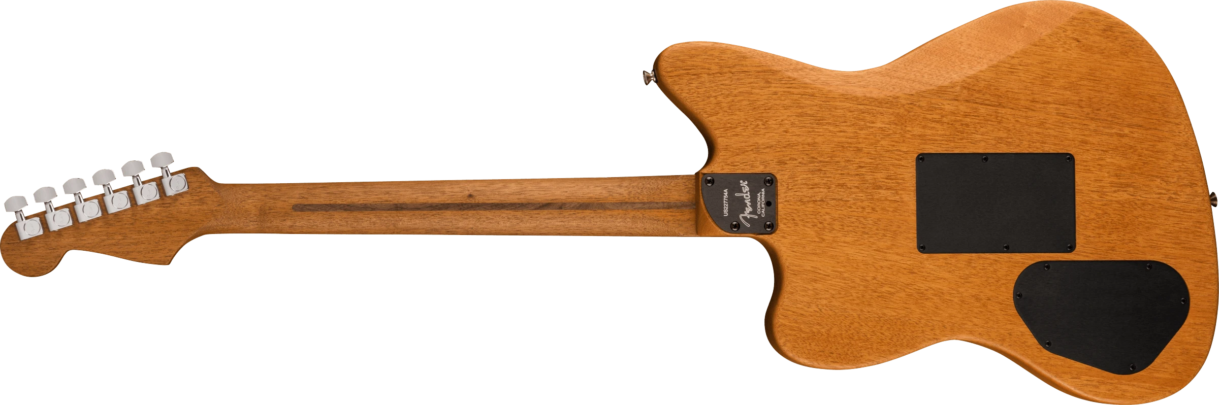 Fender® American Acoustasonic® Jazzmaster® All-Mahogany, Ebony Fingerboard, Natural