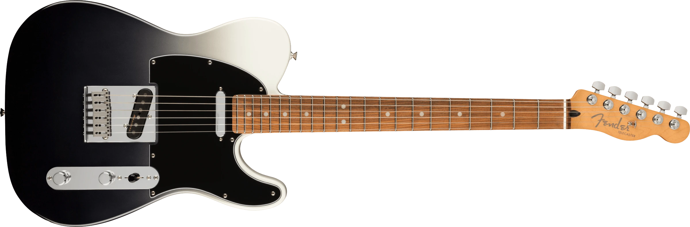 Fender® Player Plus Telecaster®, Pau Ferro Fingerboard, Silver Smoke