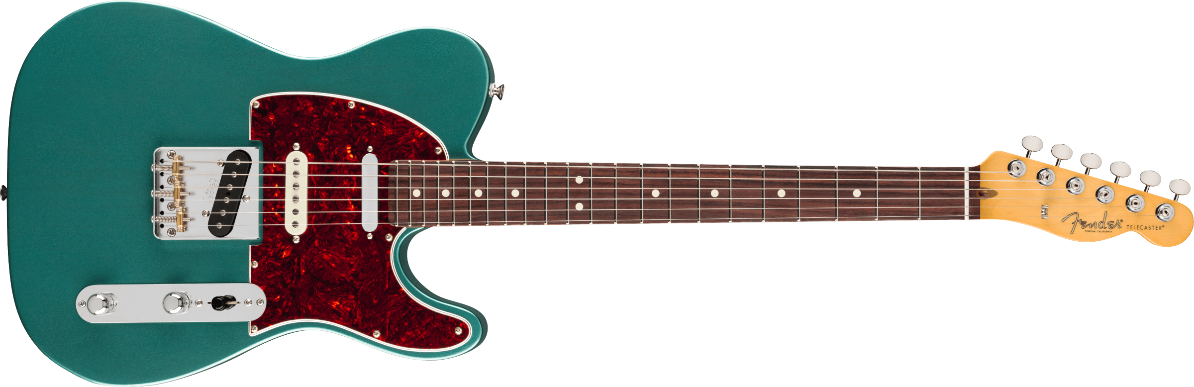 Fender® American Professional Classic Hotshot Telecaster®, Rosewood Fingerboard, Faded Sherwood Green Metallic