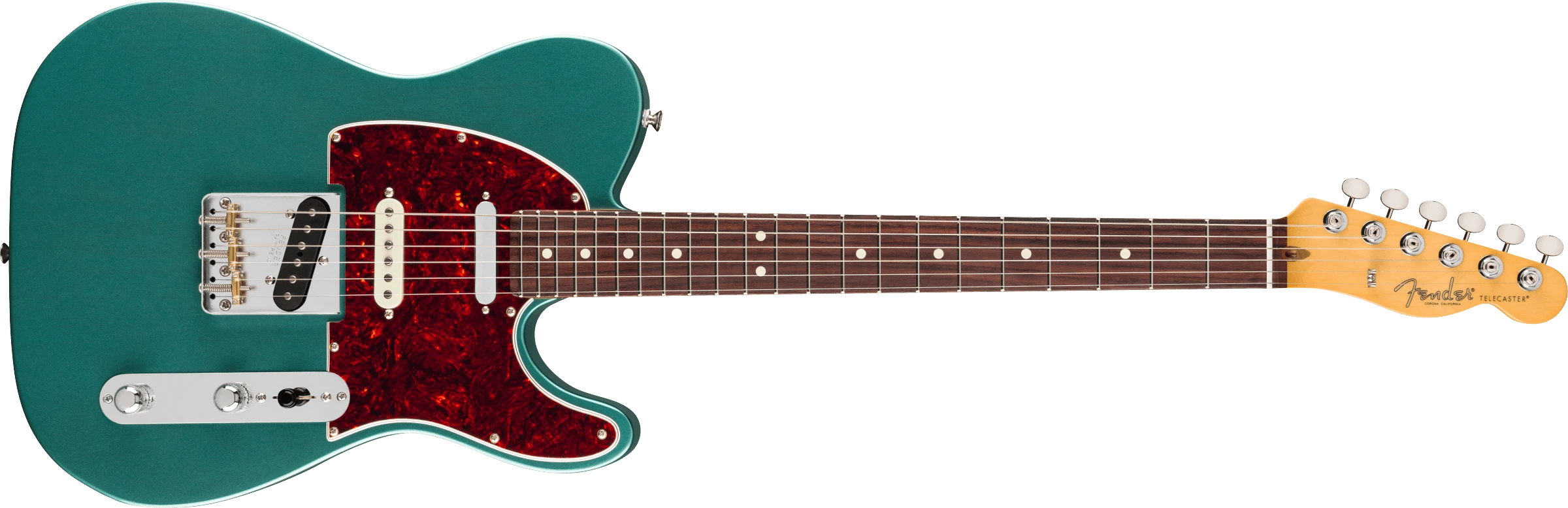 Fender® American Professional Classic Hotshot Telecaster®, Rosewood Fingerboard, Faded Sherwood Green Metallic