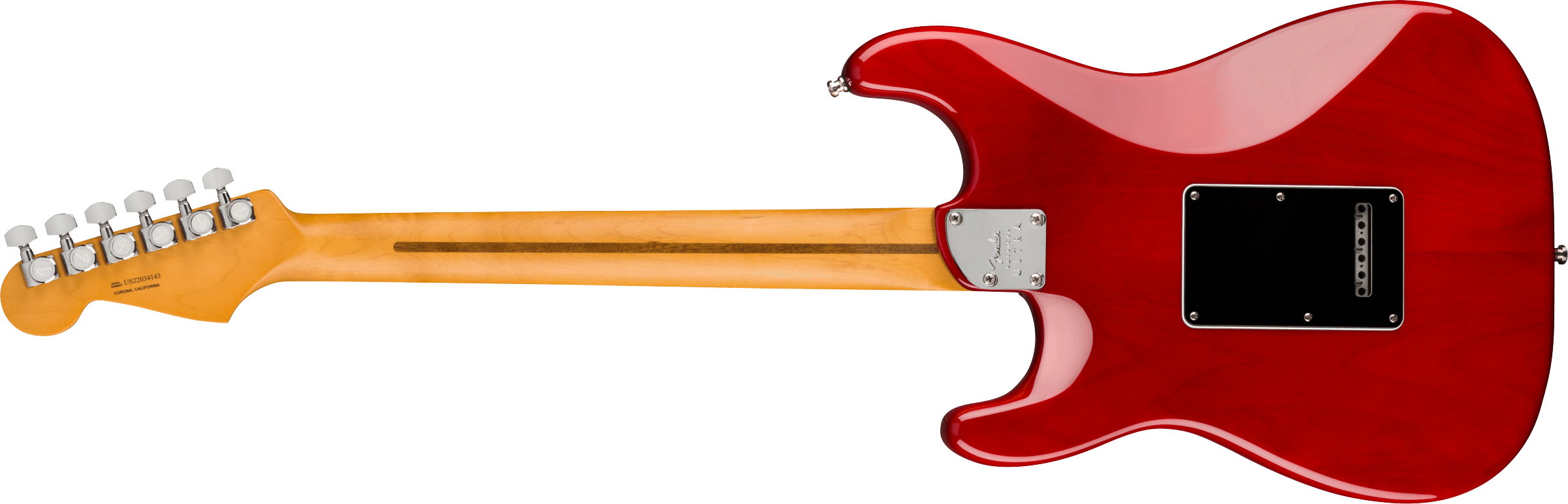 Fender® Limited Edition American Ultra Stratocaster®, Streaked Ebony Fingerboard, Umbra
