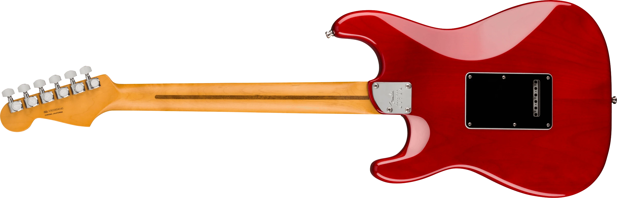 Fender® Limited Edition American Ultra Stratocaster®, Streaked Ebony Fingerboard, Umbra