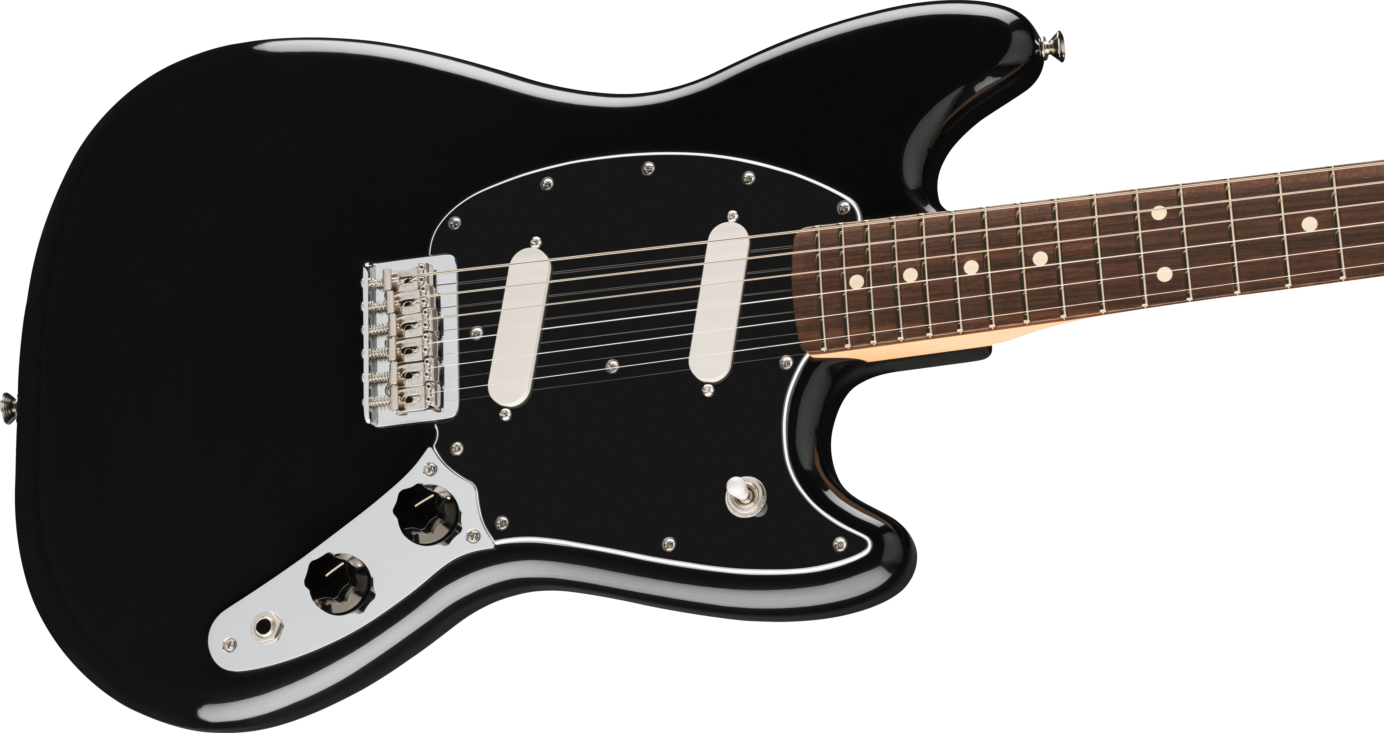 Fender® Player II Mustang®, Rosewood Fingerboard, Black