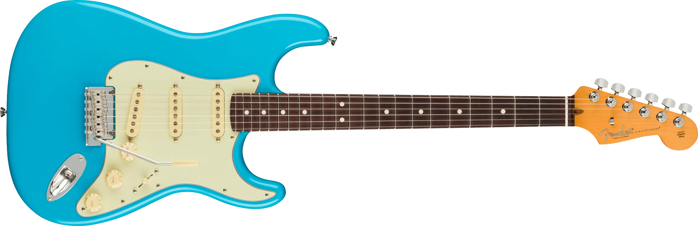Fender® American Professional II Stratocaster®, Rosewood Fingerboard, Miami Blue