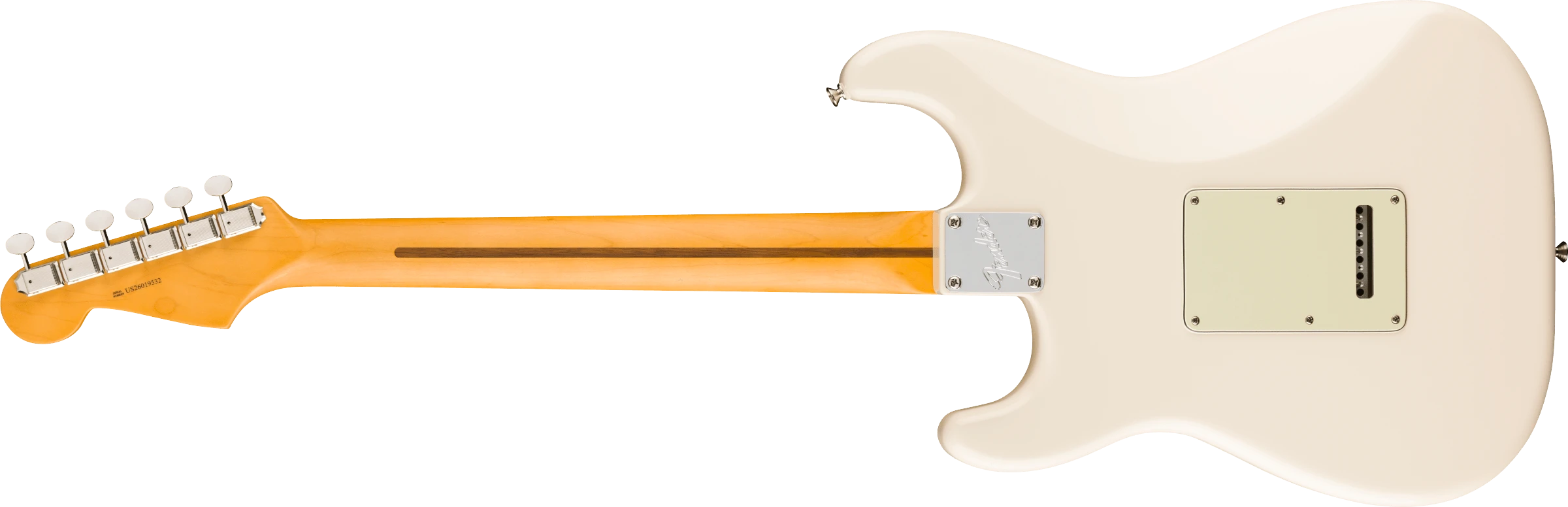 Fender® Limited Edition American Professional Classic Stratocaster® featuring the Fender® Silent System™, Maple Fingerboard, Olympic White