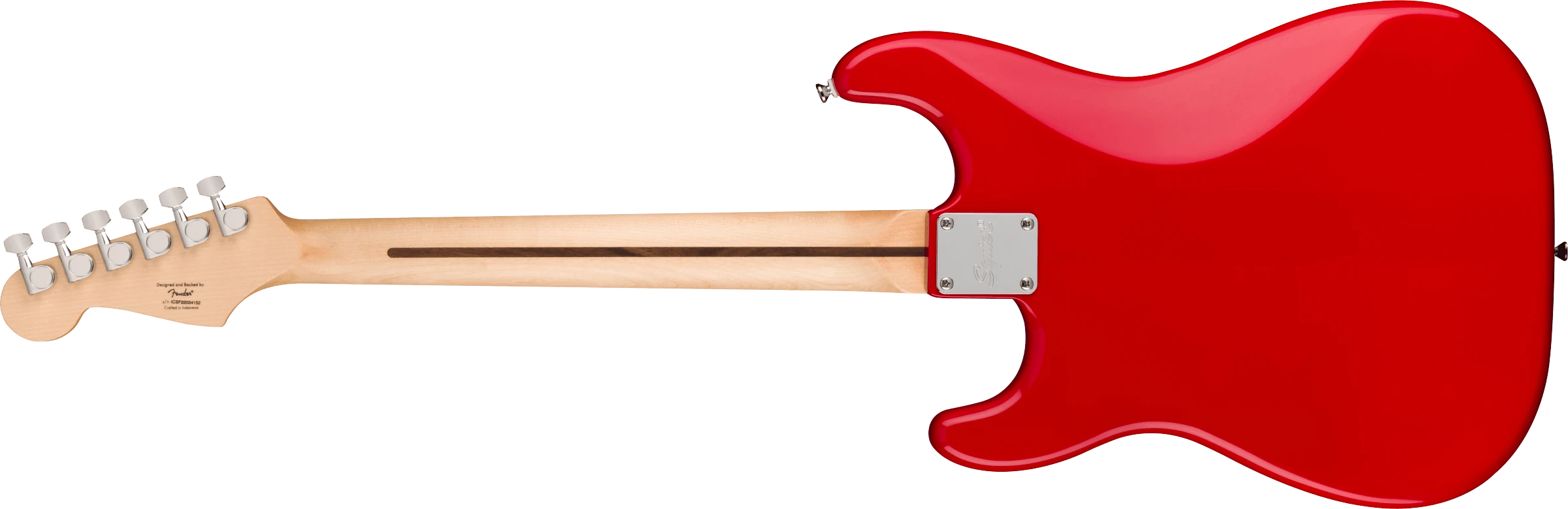 Squier® Squier Sonic® Stratocaster® HT, Laurel Fingerboard, White Pickguard, Torino Red