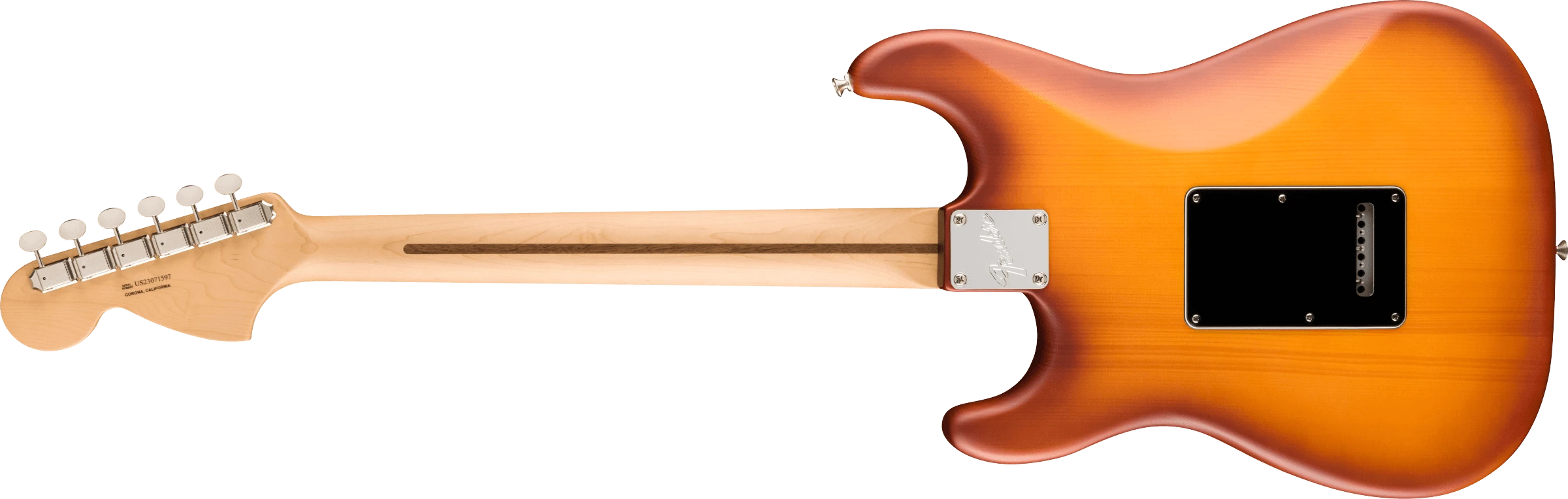 Fender® Limited Edition American Performer Timber Spruce Stratocaster®, Rosewood Fingerboard, Honey Burst