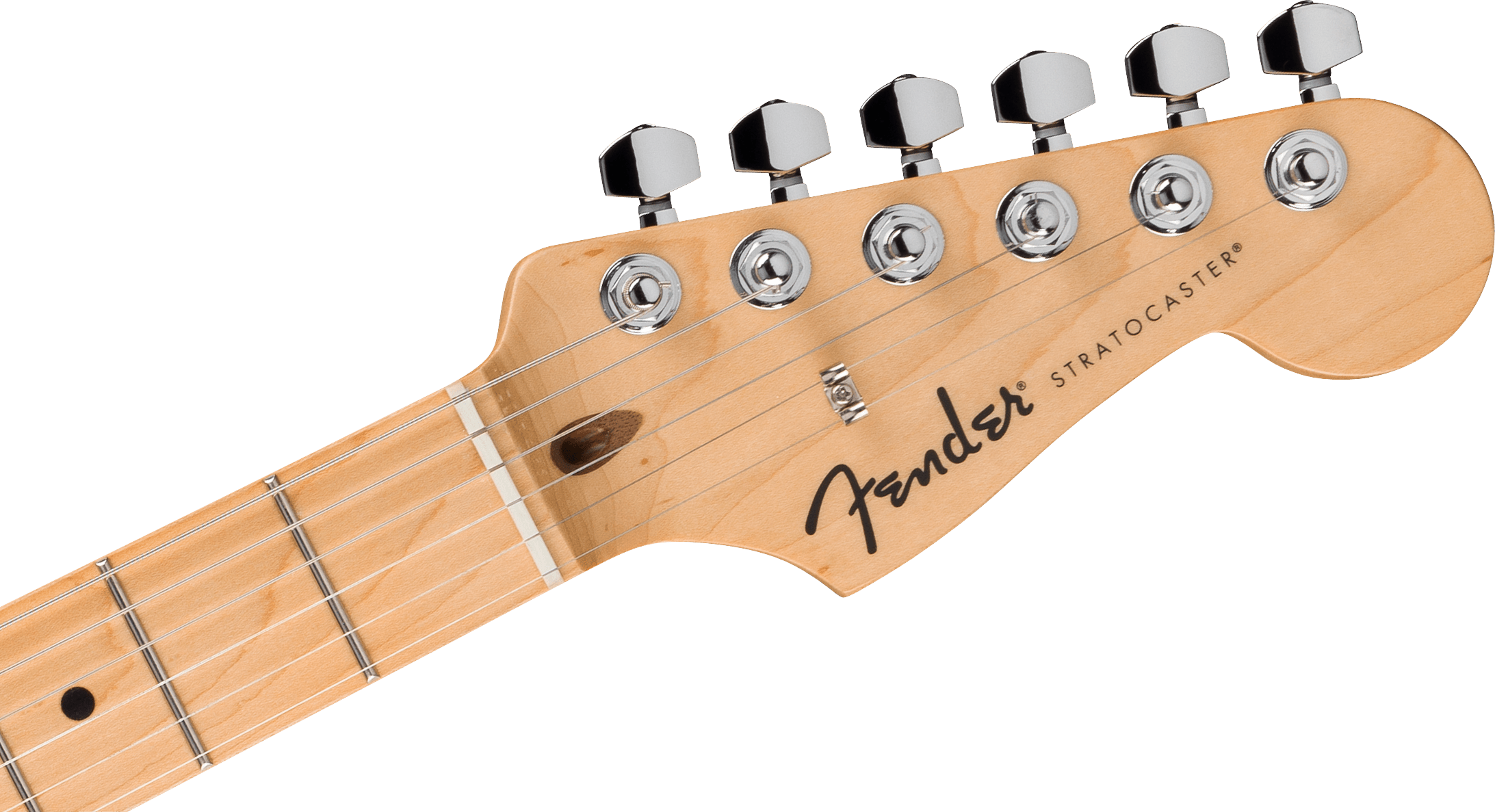 Fender® Standard Stratocaster® HSS, Maple Fingerboard, White Pickguard, Aqua Marine Metallic