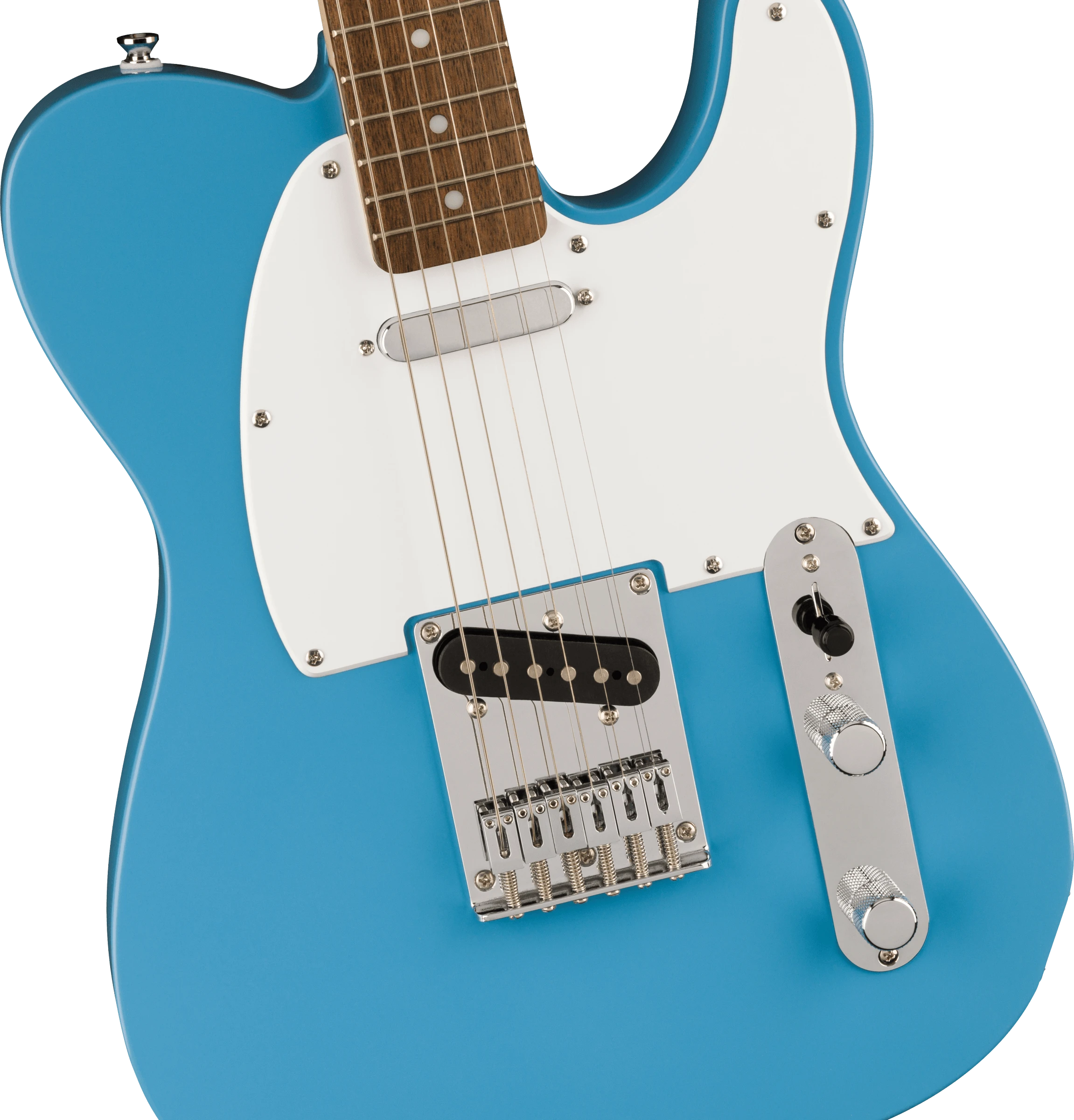 Squier® Squier Sonic® Telecaster®, Laurel Fingerboard, White Pickguard, California Blue