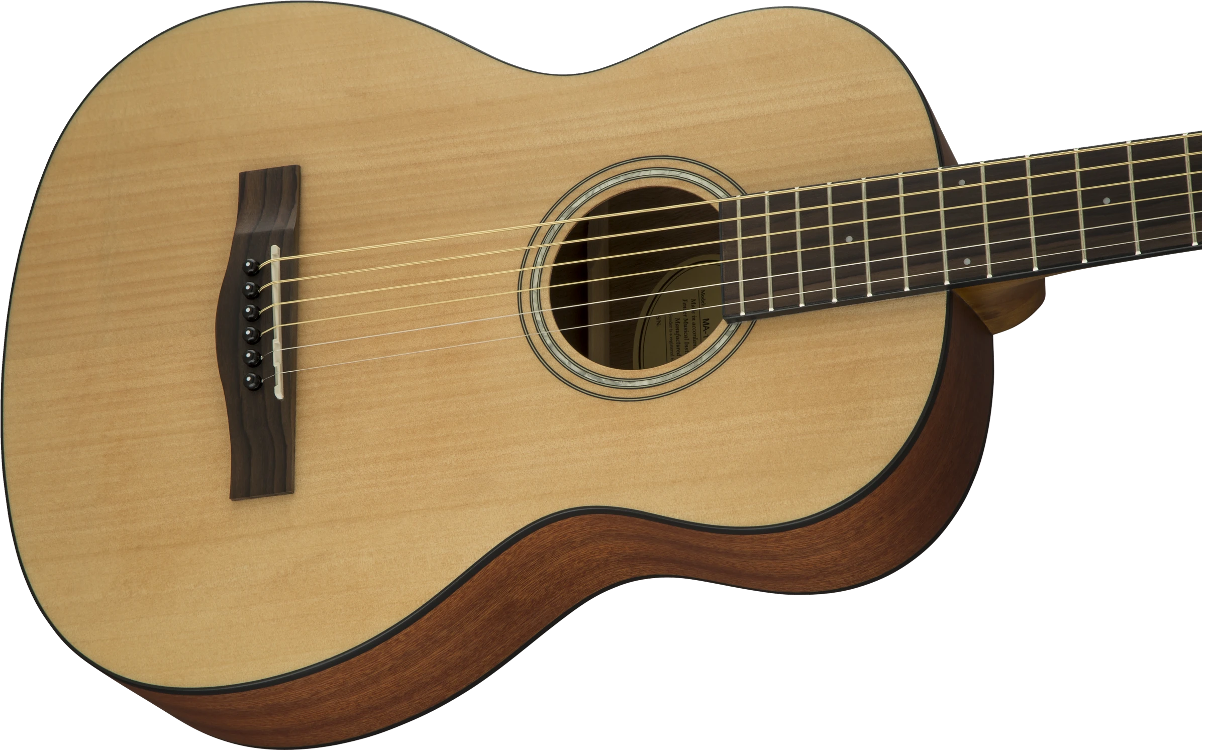 Fender® MA-1 3/4 Steel, Natural