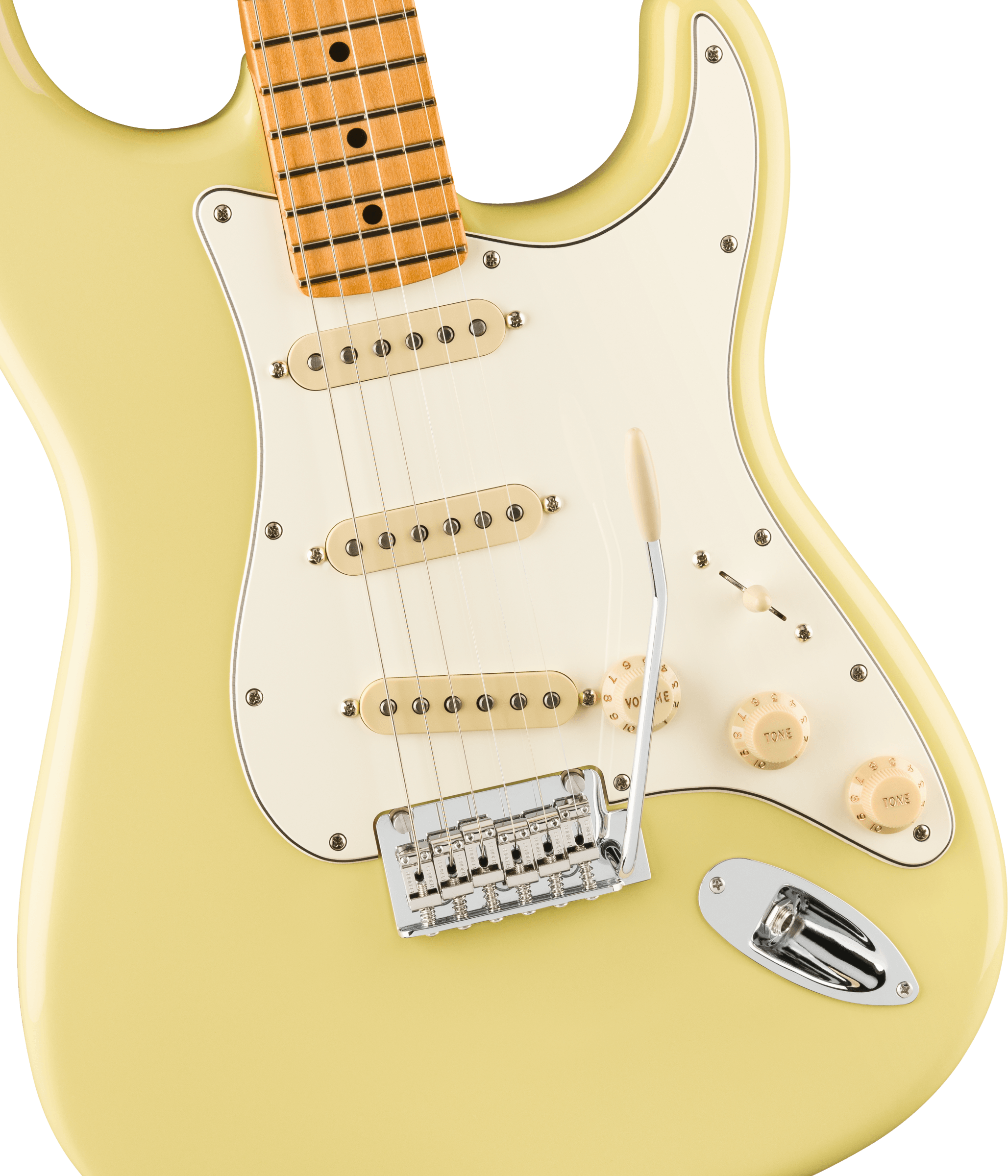 Fender® Player II Stratocaster®, Maple Fingerboard, Hialeah Yellow