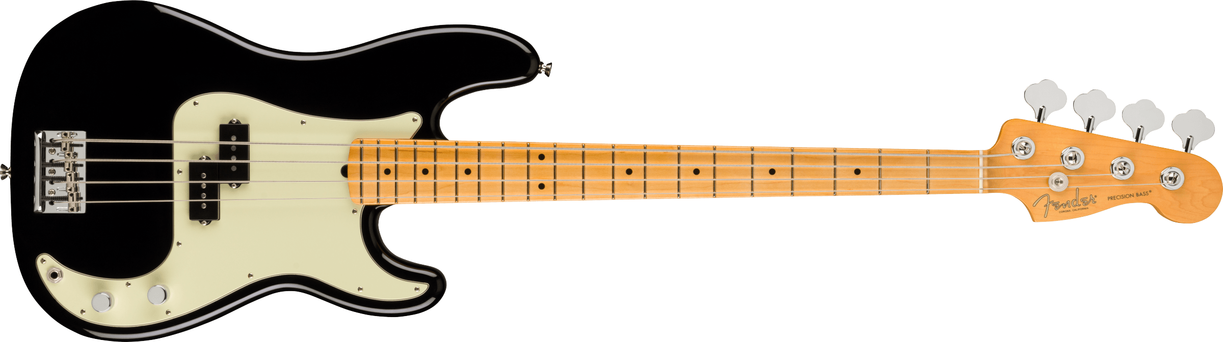 Fender® American Professional II Precision Bass®, Maple Fingerboard, Black