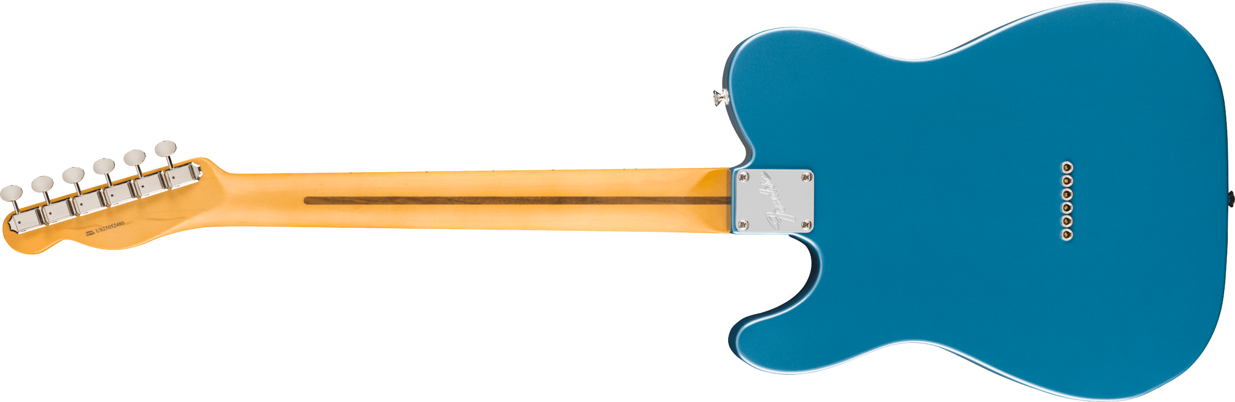 Fender® American Professional Classic Telecaster®, Maple Fingerboard, Faded Lake Placid Blue