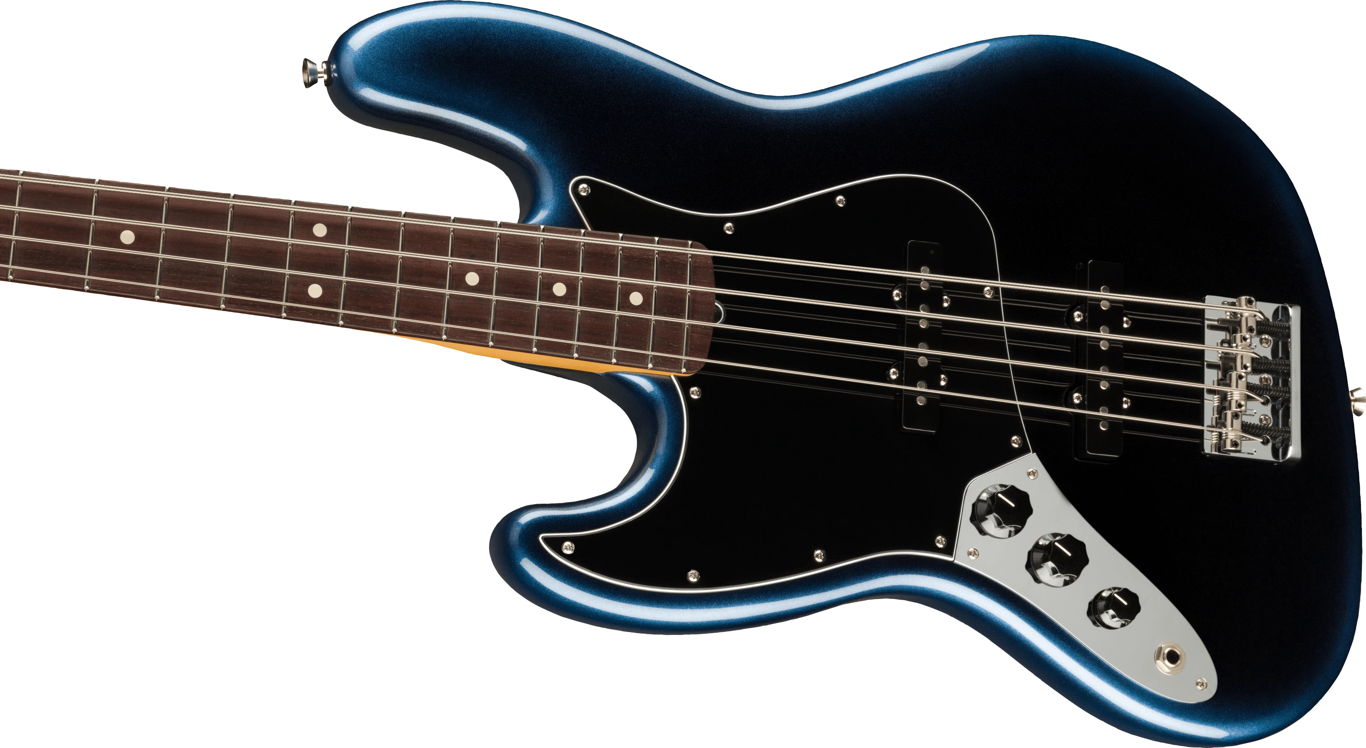 Fender® American Professional II Jazz Bass® Left-Hand, Rosewood Fingerboard, Dark Night