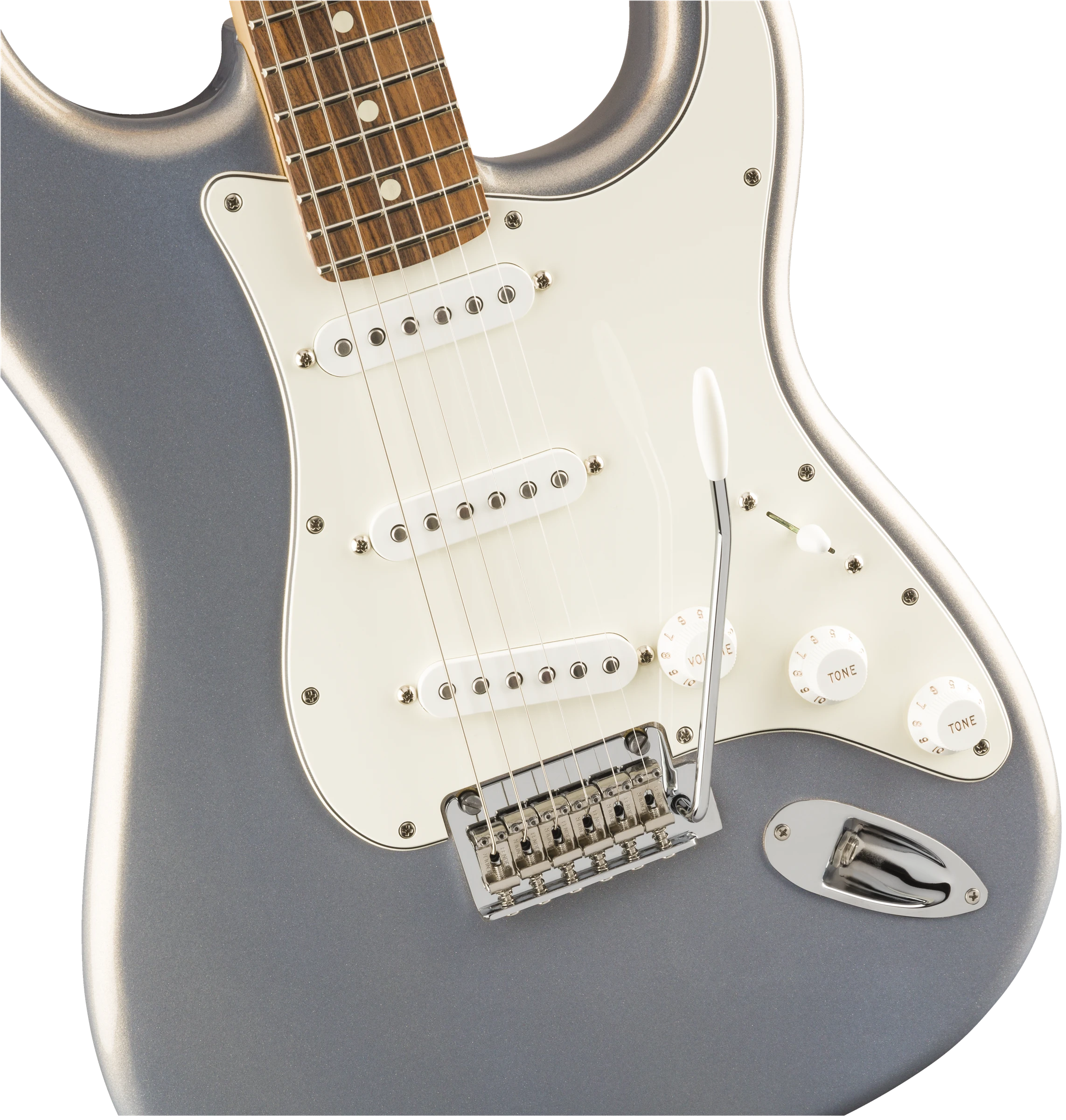 Fender® Player Stratocaster®, Pau Ferro Fingerboard, Silver