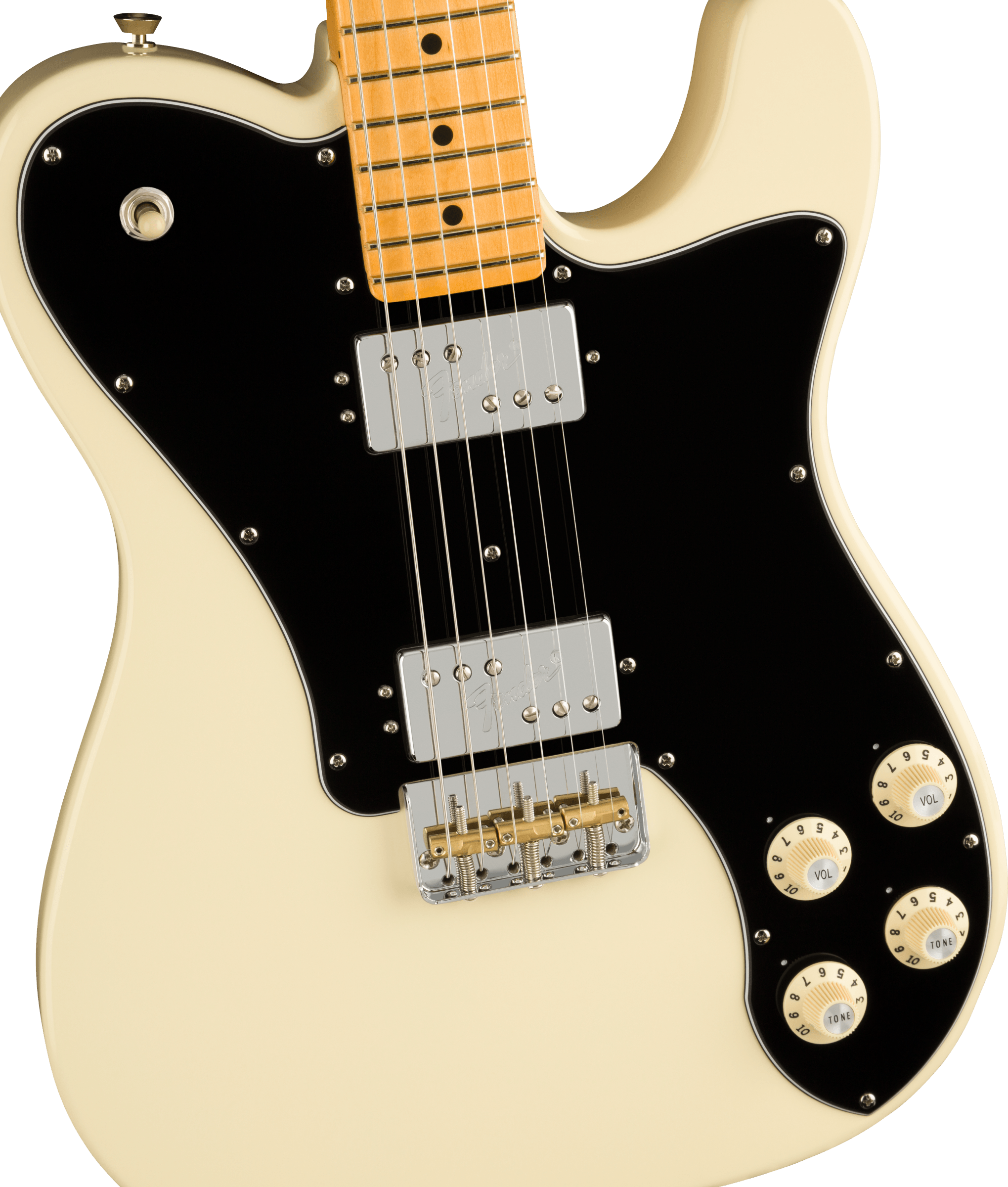 Fender® American Professional II Telecaster® Deluxe, Maple Fingerboard, Olympic White