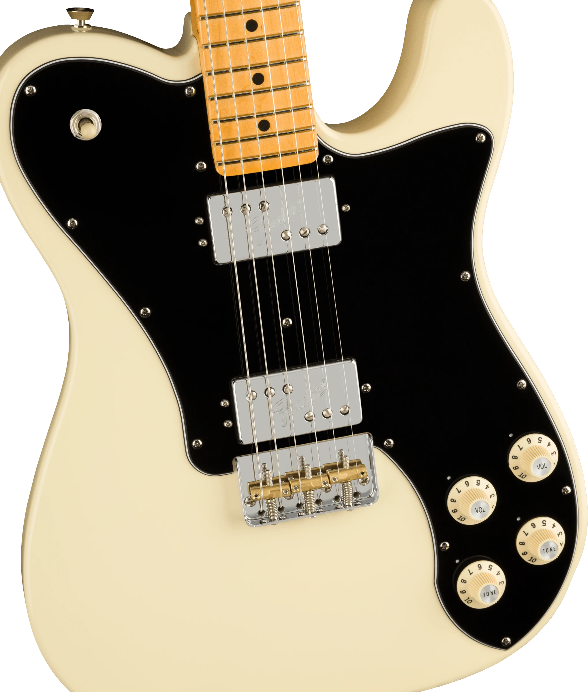Fender® American Professional II Telecaster® Deluxe, Maple Fingerboard, Olympic White