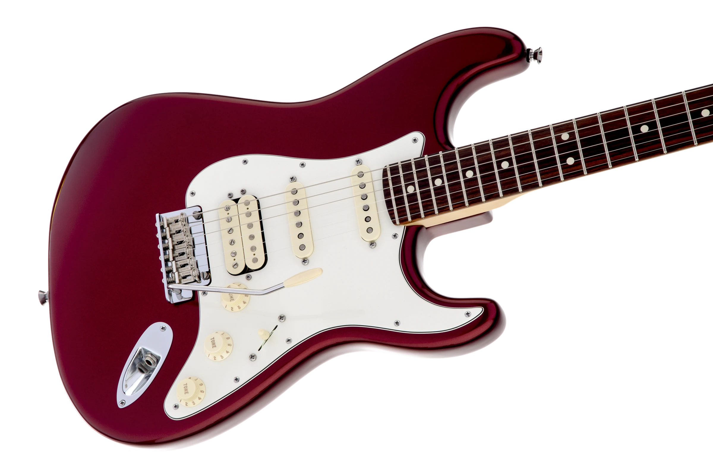 Fender® American Standard Stratocaster® HSS, Rosewood Fingerboard, Mystic Red