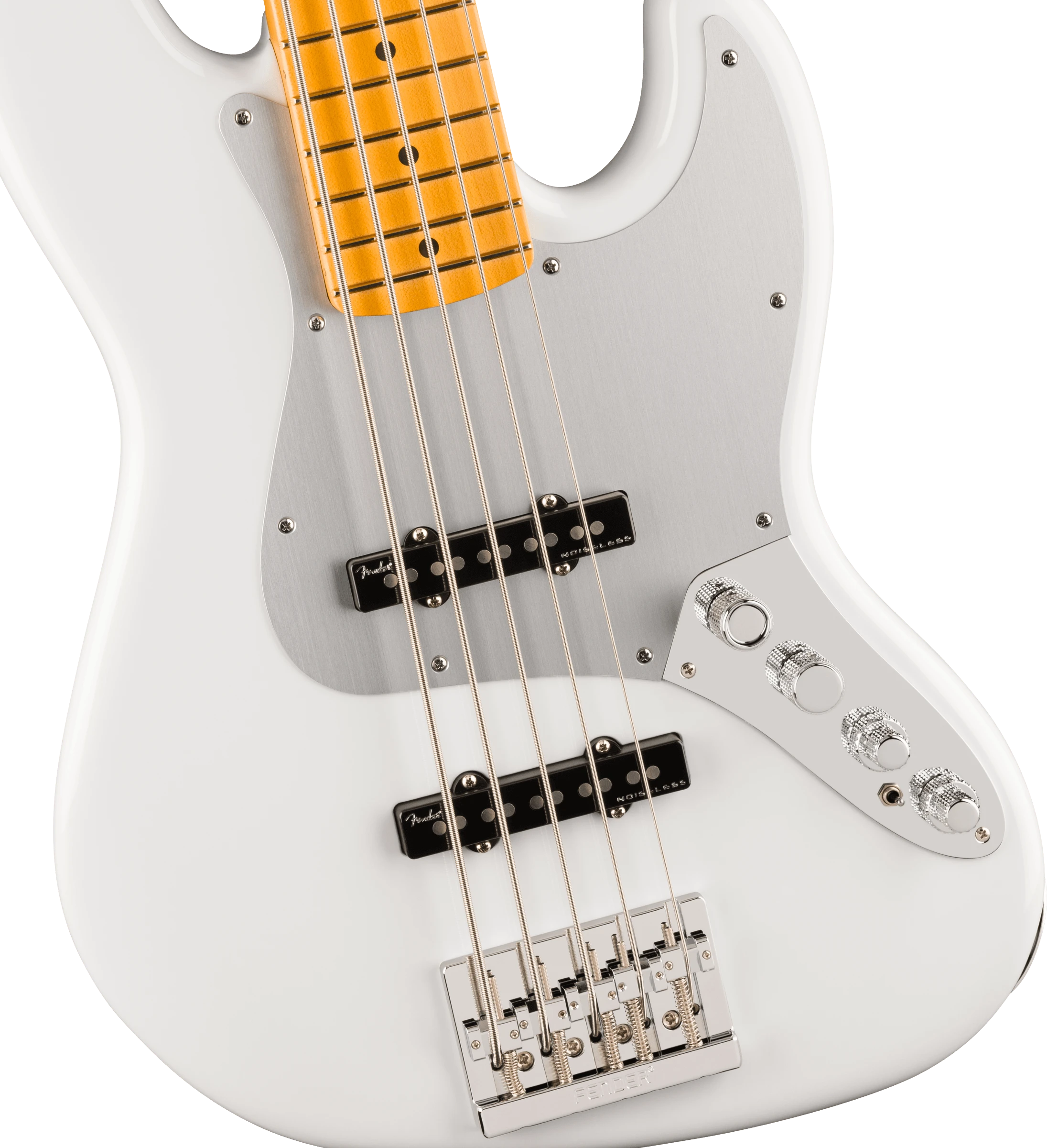 Fender® American Ultra II Jazz Bass® V, Maple Fingerboard, Avalanche