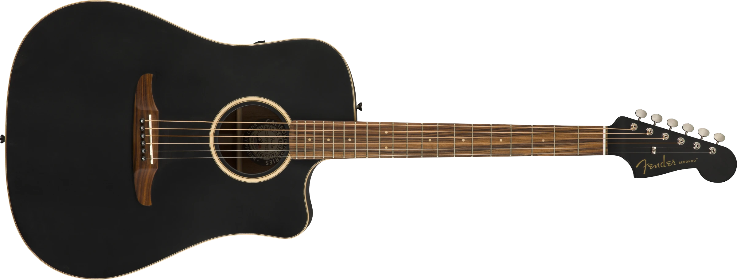 Fender® Redondo Special, Pau Ferro Fingerboard, Matte Black w/bag