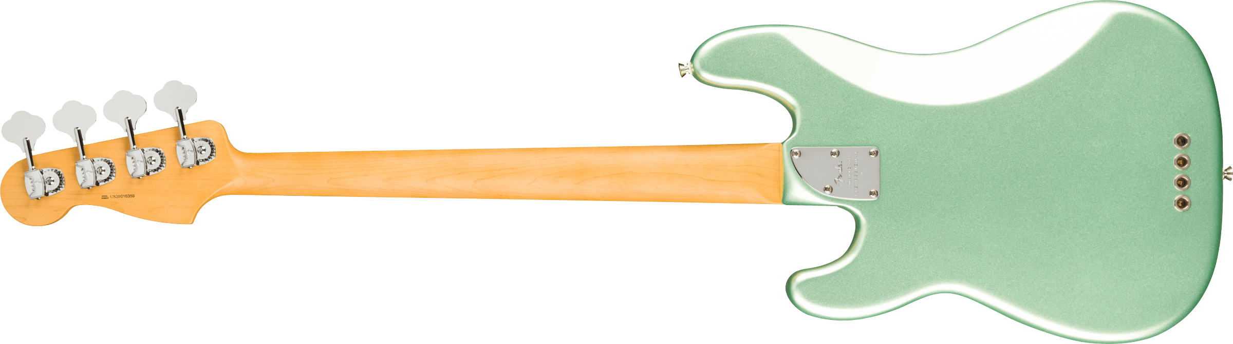 Fender® American Professional II Precision Bass®, Rosewood Fingerboard, Mystic Surf Green