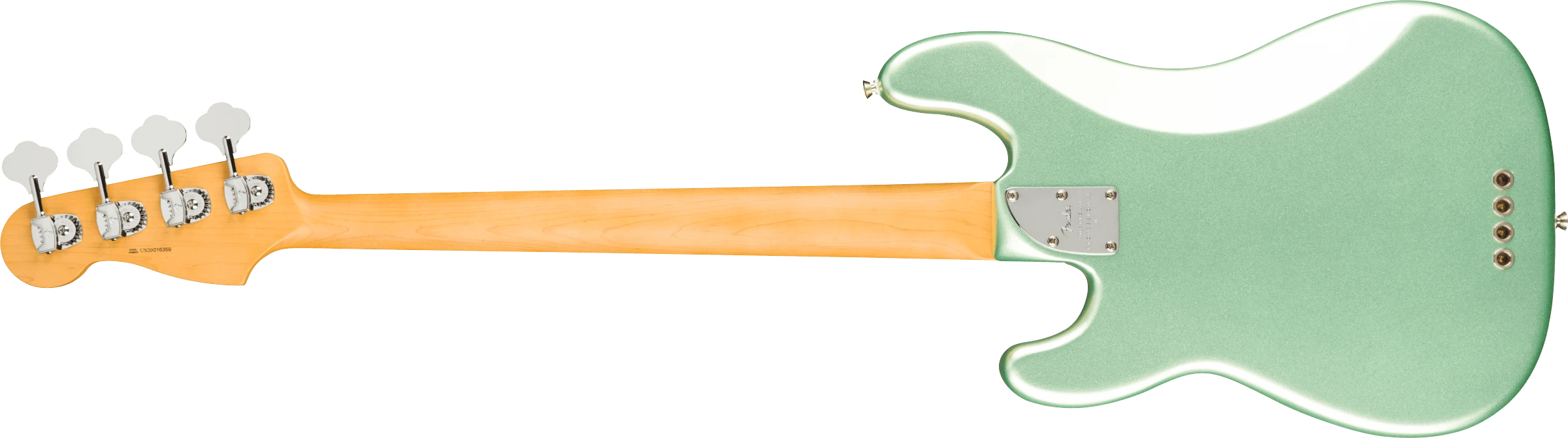 Fender® American Professional II Precision Bass®, Rosewood Fingerboard, Mystic Surf Green