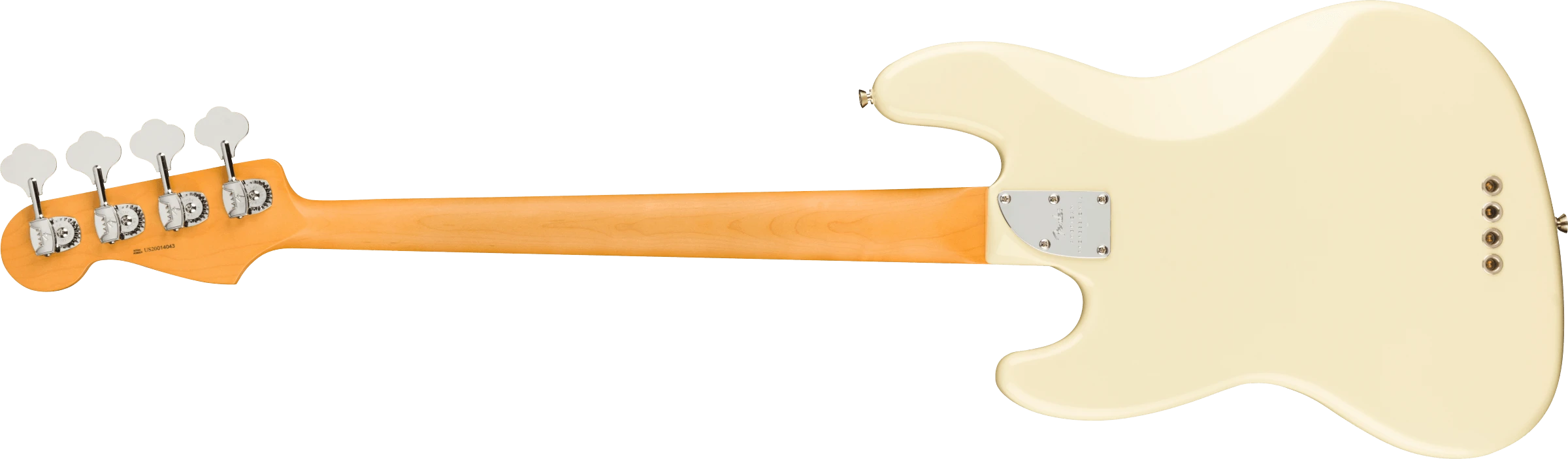 Fender® American Professional II Jazz Bass®, Rosewood Fingerboard, Olympic White