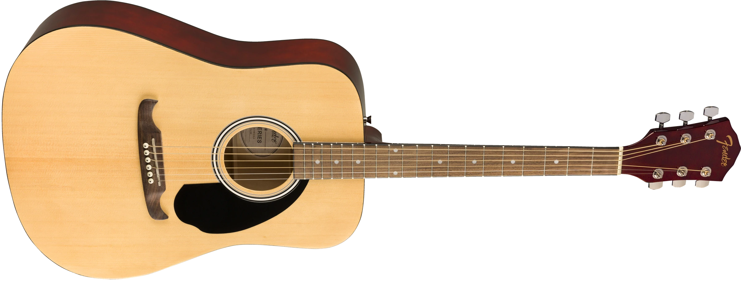 Fender® FA-125 Dreadnought w/bag, Walnut Fingerboard, Natural