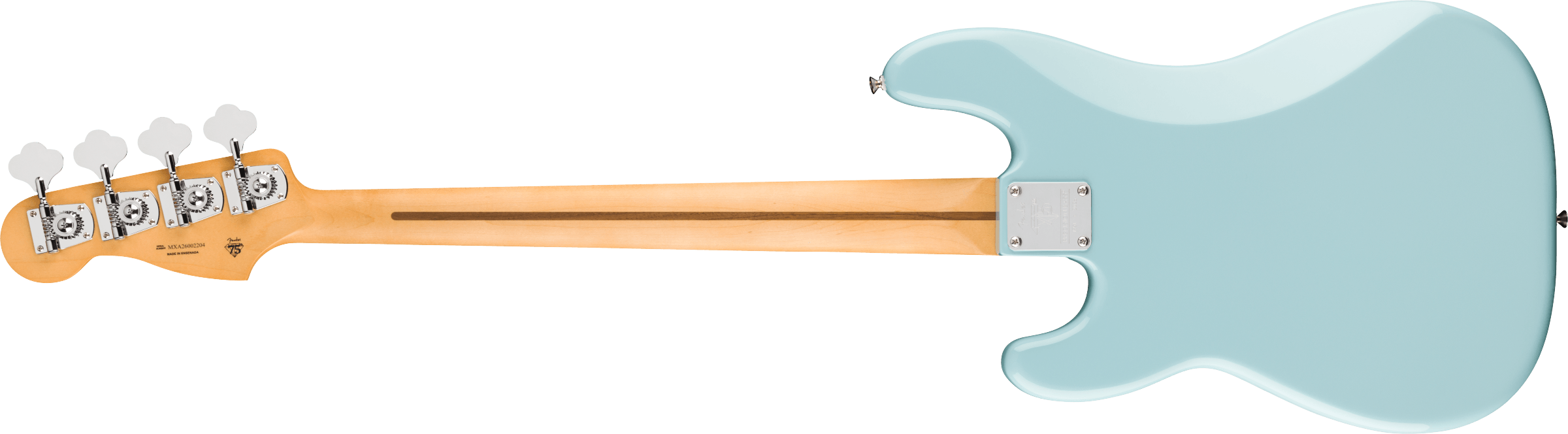 Fender® 75th Anniversary Player II Precision Bass®, Rosewood Fingerboard, Daphne Blue