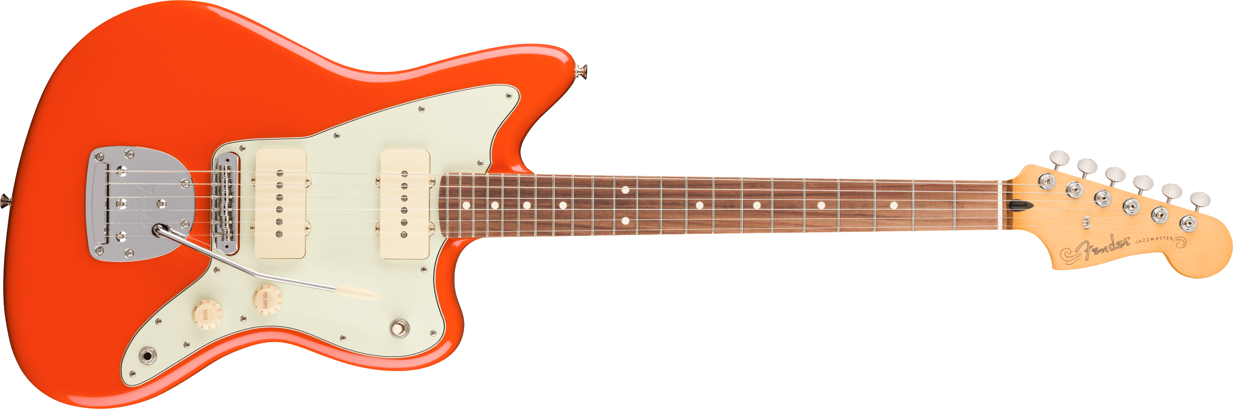 Fender® Player II Jazzmaster®, Rosewood Fingerboard, Rallye Orange