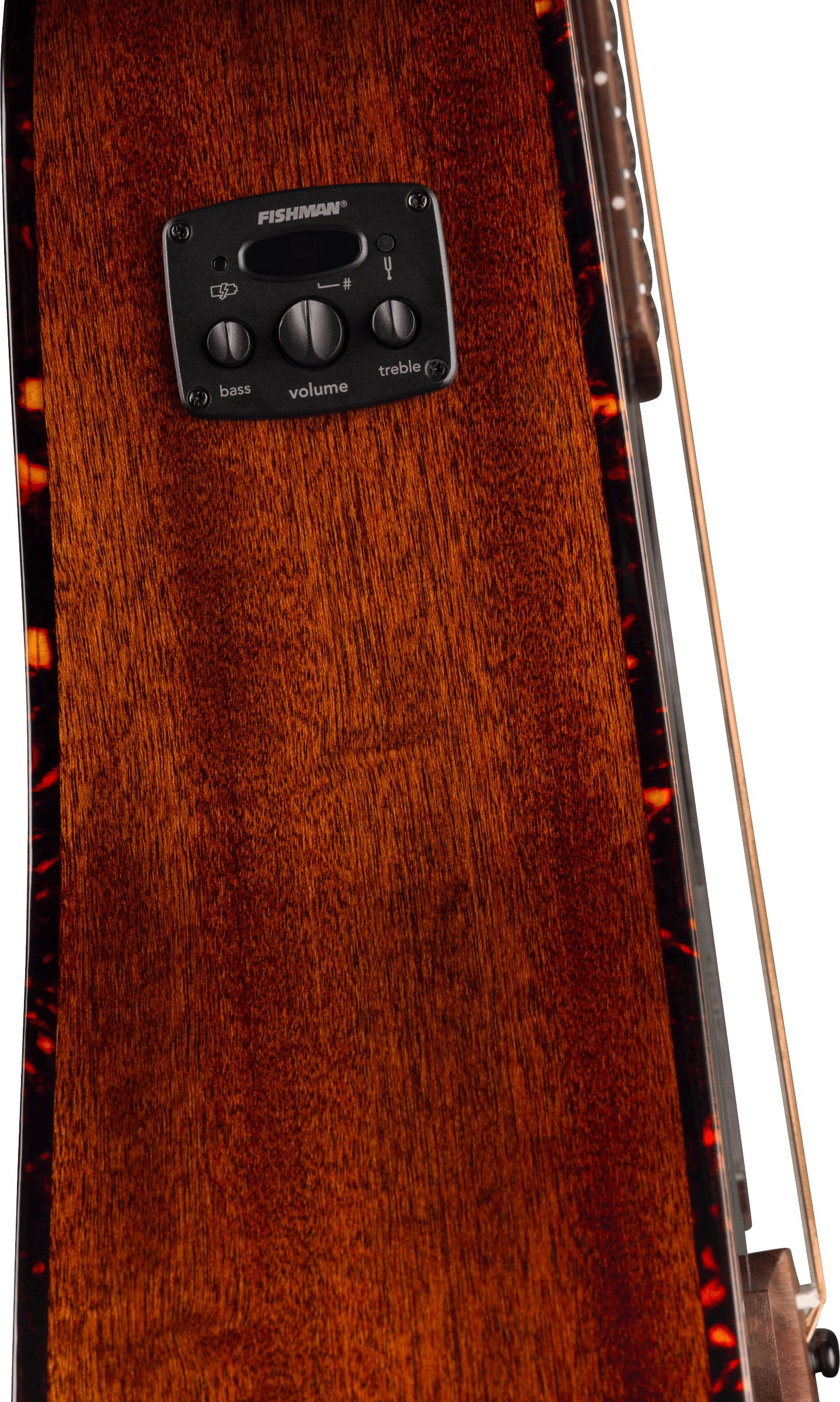 Fender® California Deluxe Redondo™ CE, Walnut Fingerboard, Black