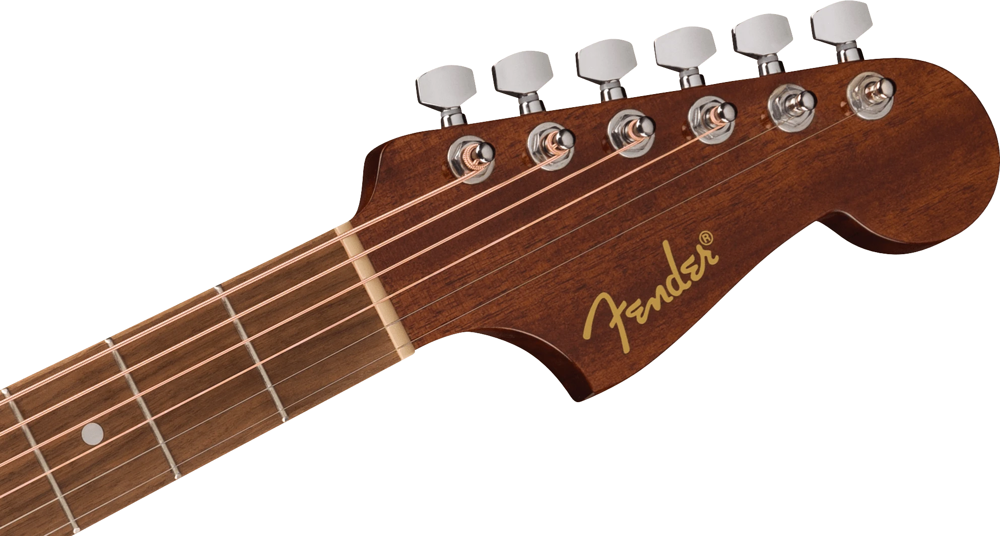 Fender® California Standard Redondo™ CE, Spruce Top, Ivory Pickguard, Fiesta Red