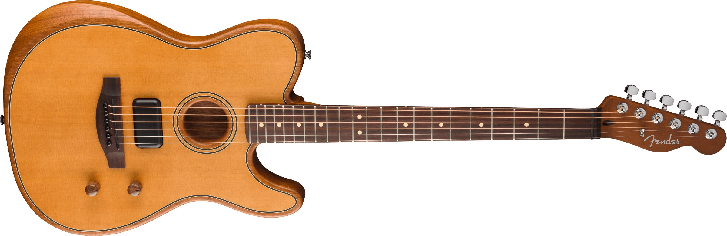 Fender® Acoustasonic® Standard Telecaster®, Aged Natural