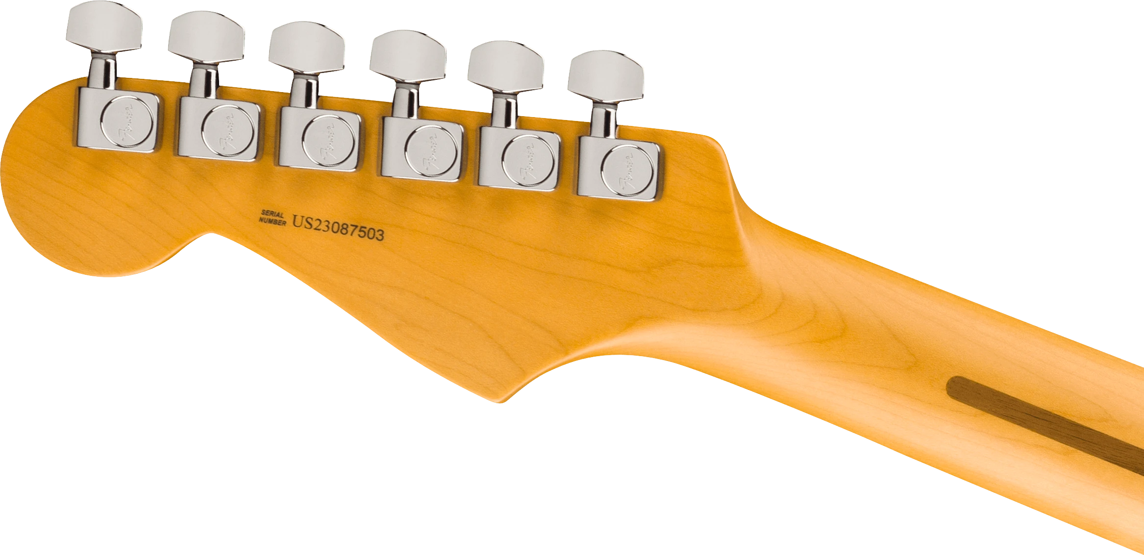 Fender® American Professional II Stratocaster® Thinline, Rosewood Fingerboard, White Blonde