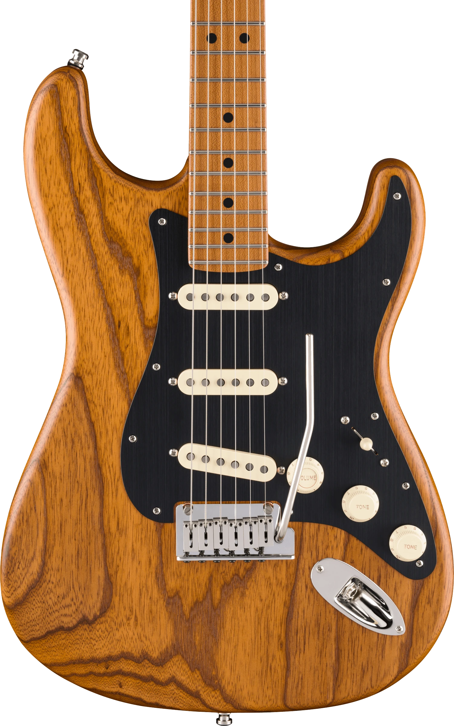 Fender® Limited Edition American Ultra II Stratocaster®, Roasted Maple Fingerboard, Natural