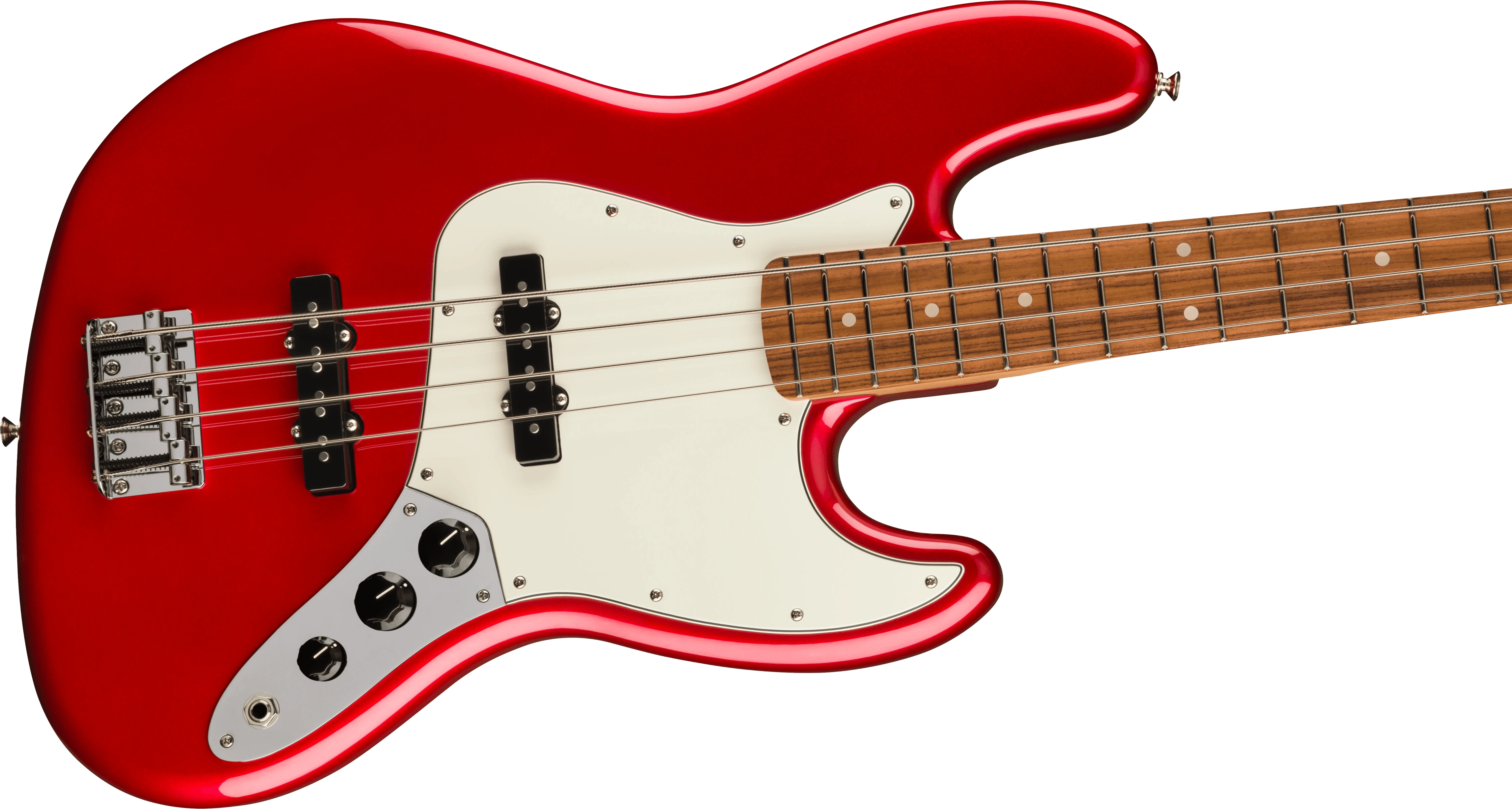 Fender® Player Jazz Bass®, Pau Ferro Fingerboard, Candy Apple Red