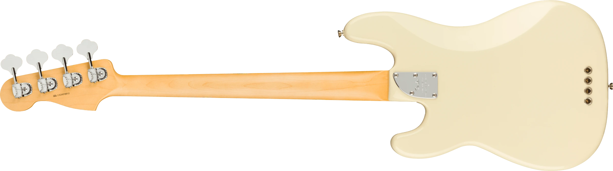 Fender® American Professional II Precision Bass®, Maple Fingerboard, Olympic White