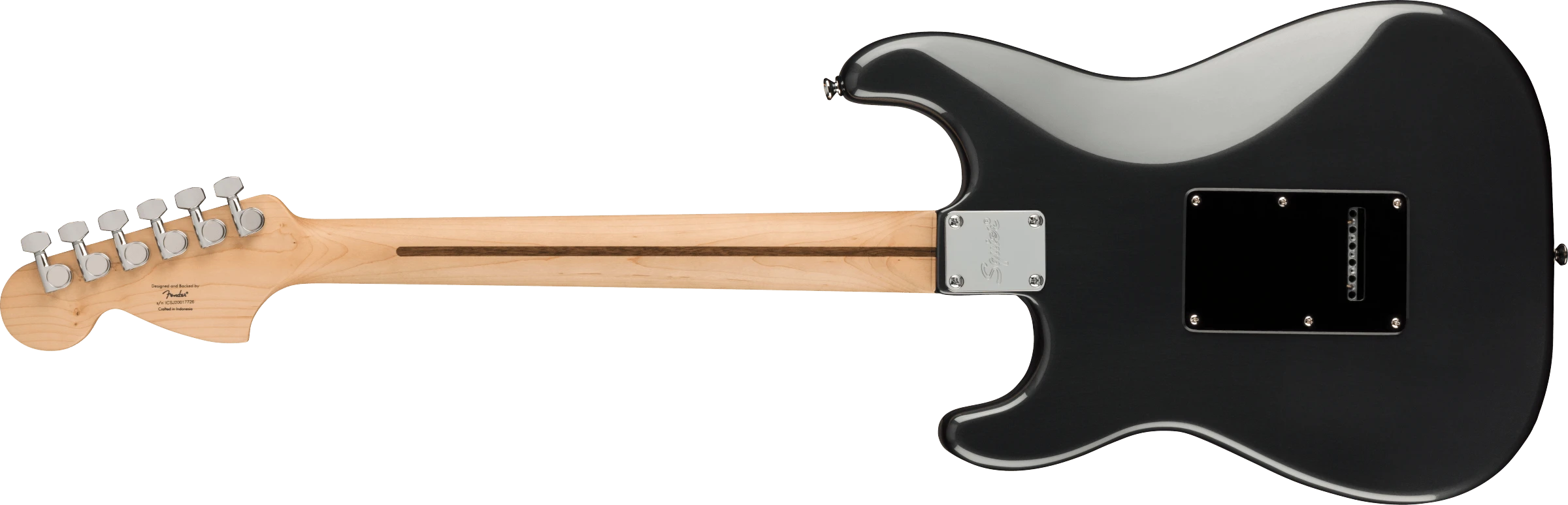 Squier® Affinity Series™ Stratocaster® HSS, Laurel Fingerboard, Charcoal Frost Metallic