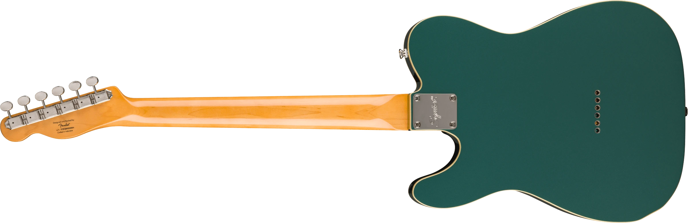 Squier® Classic Vibe™ Custom Esquire®, Laurel Fingerboard, Parchment Pickguard, Sherwood Green