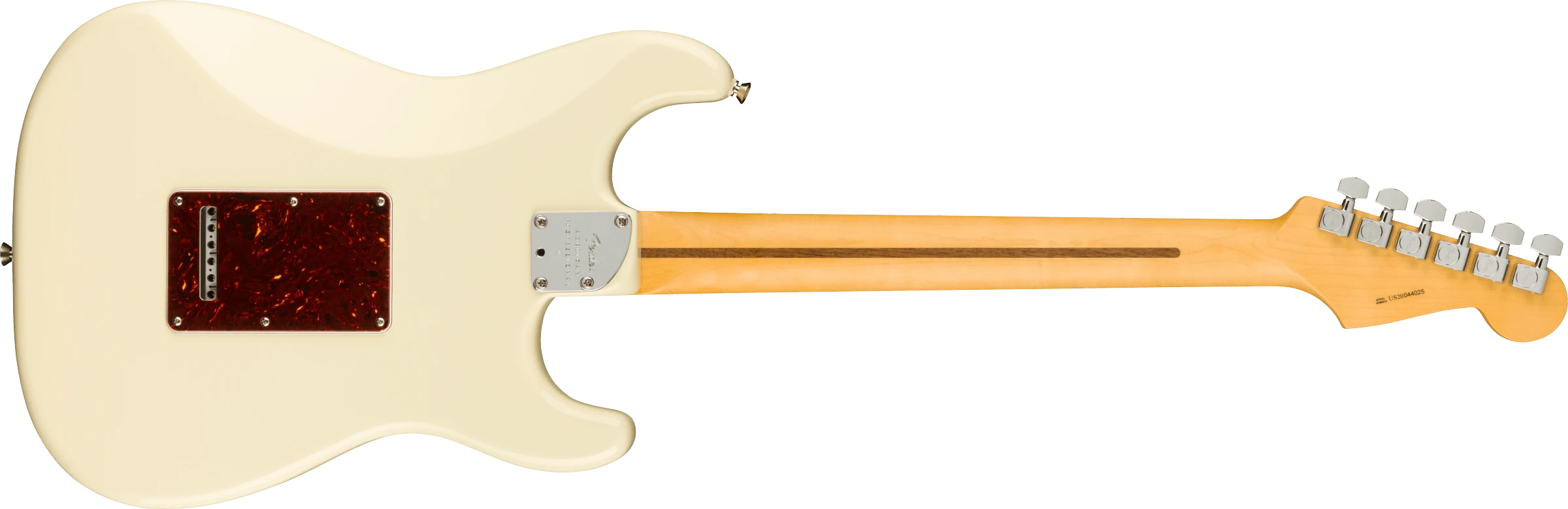 Fender® American Professional II Stratocaster® Left-Hand, Maple Fingerboard, Olympic White