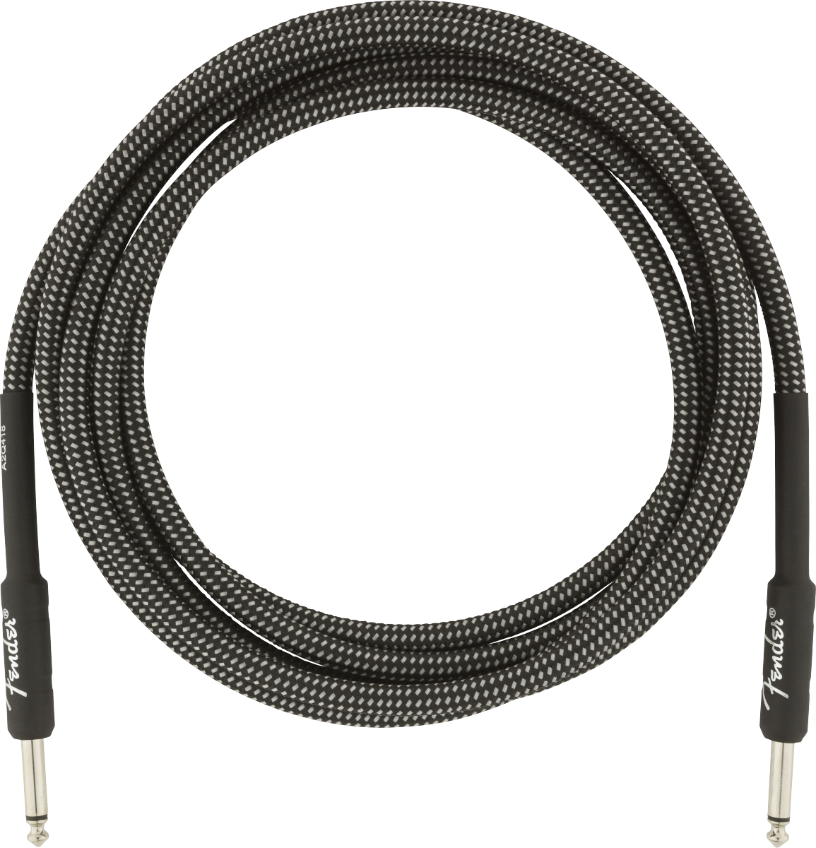 Fender® Professional Series Instrument Cables, 10', Gray Tweed
