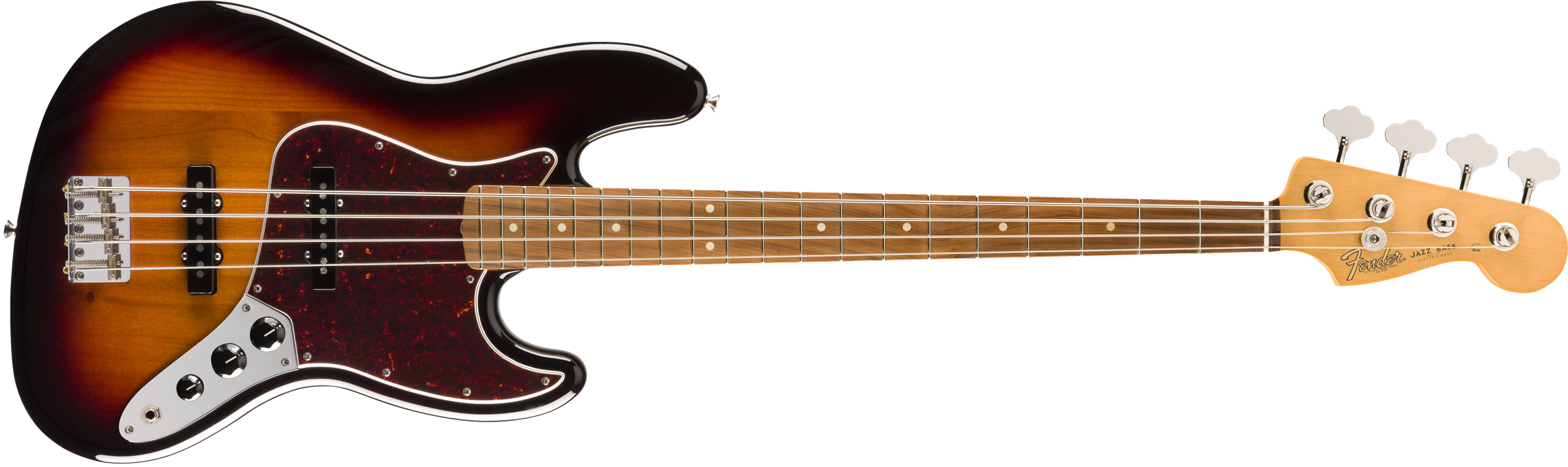 Fender® Vintera® '60s Jazz Bass®, Pau Ferro Fingerboard, 3-Color Sunburst