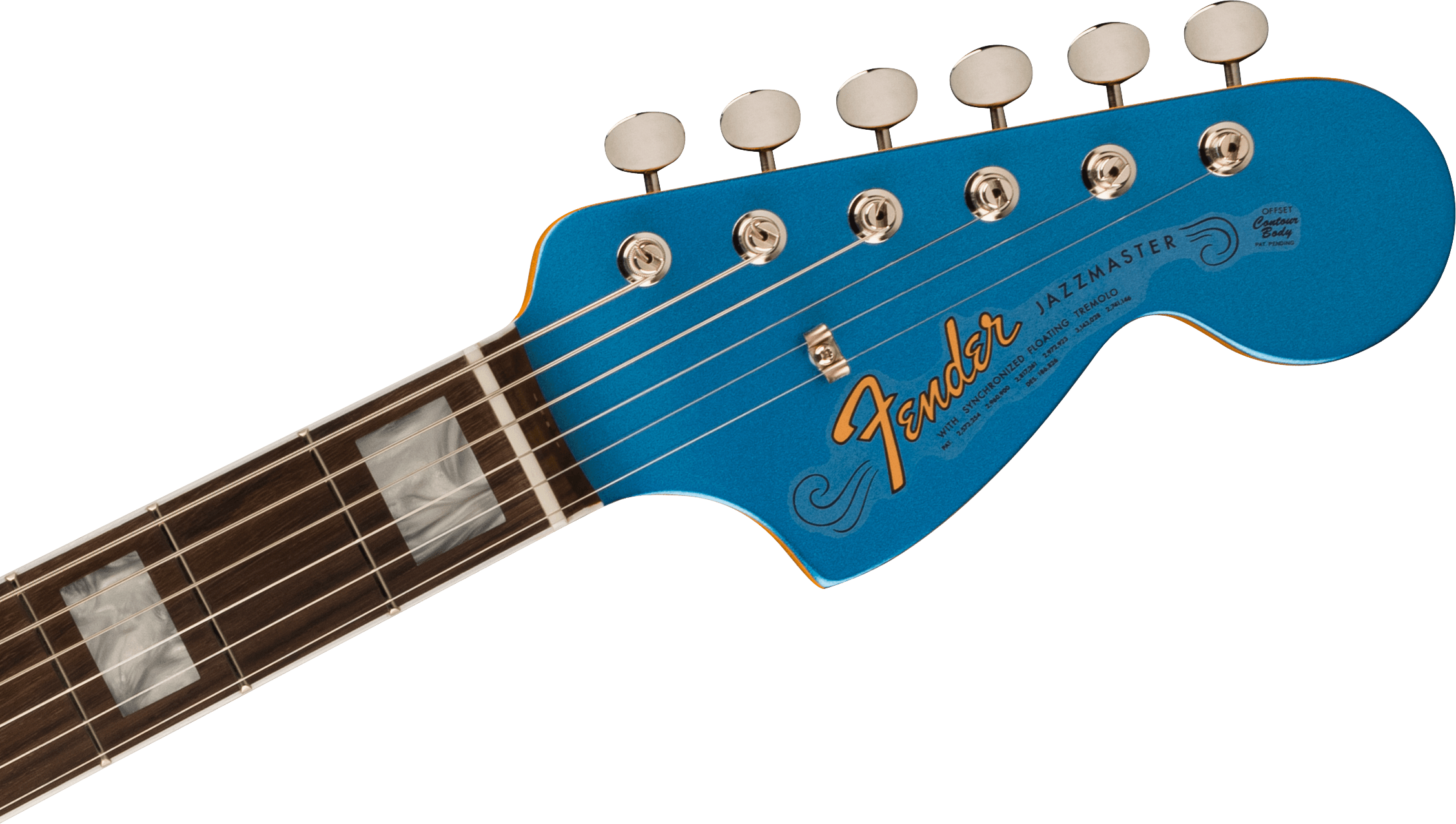Fender® American Vintage II 1966 Jazzmaster®, Rosewood Fingerboard, Lake Placid Blue