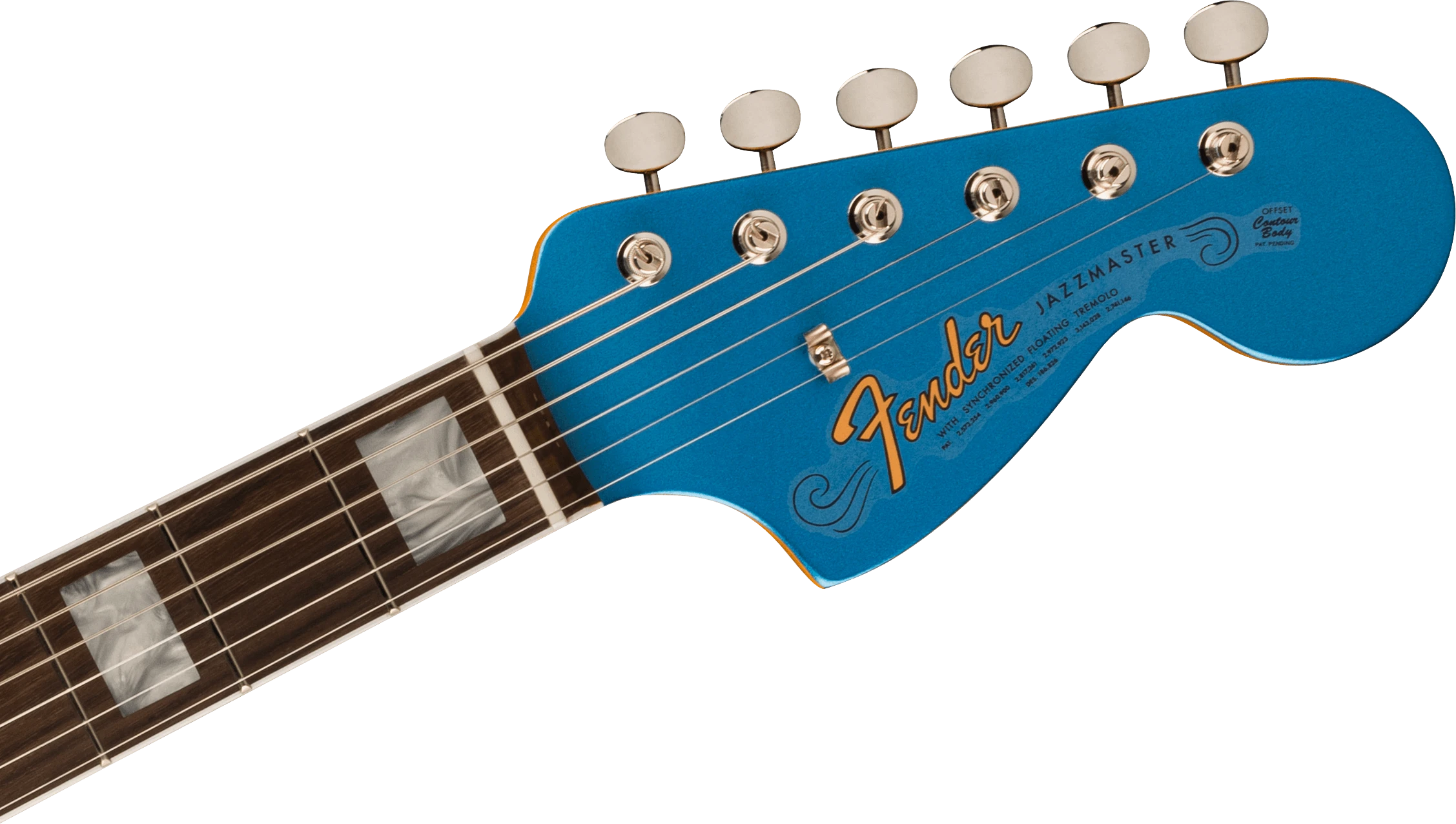 Fender® American Vintage II 1966 Jazzmaster®, Rosewood Fingerboard, Lake Placid Blue