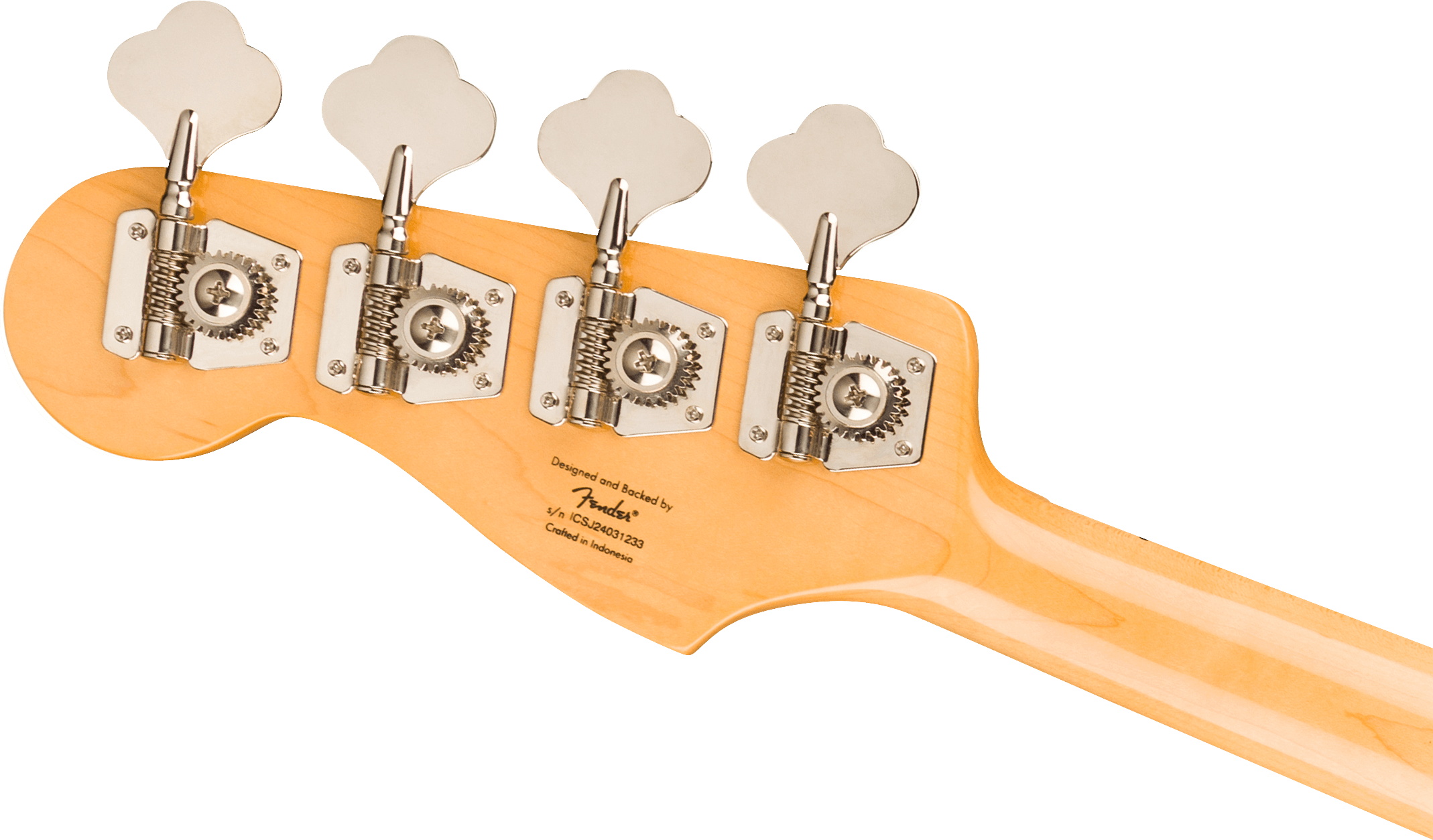 Squier® Classic Vibe™ Active '70s Jazz Bass®, Maple Fingerboard, Black Pickguard, Mocha