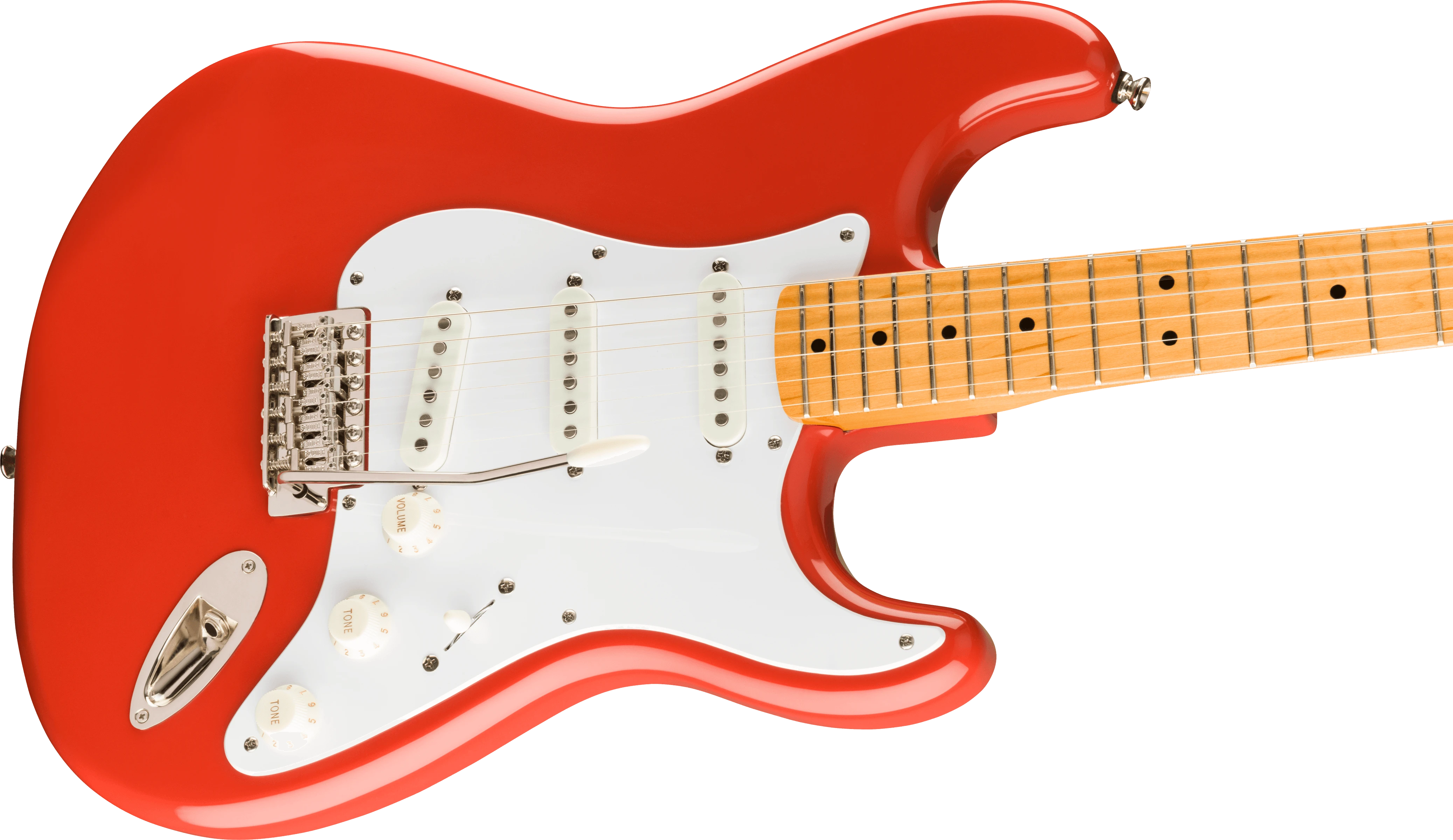 Squier® Classic Vibe '50s Stratocaster®, Maple Fingerboard, Fiesta Red