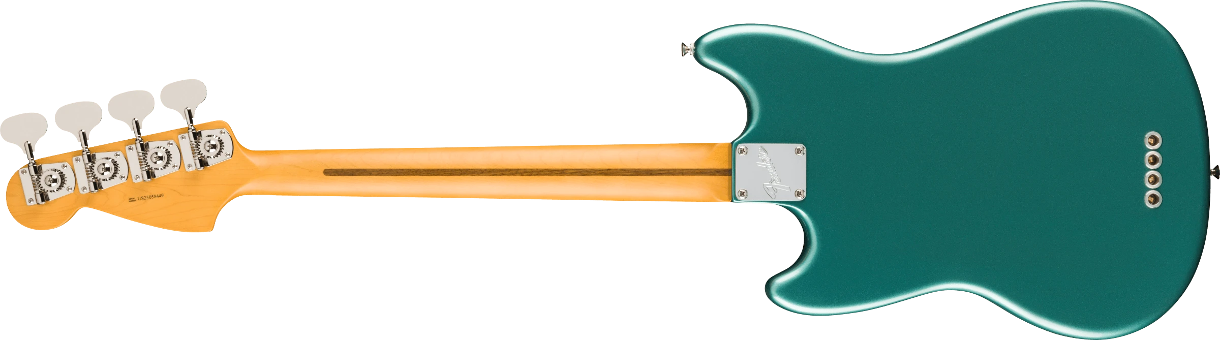 Fender® American Professional Classic Mustang Bass®, Rosewood Fingerboard, Faded Sherwood Green Metallic