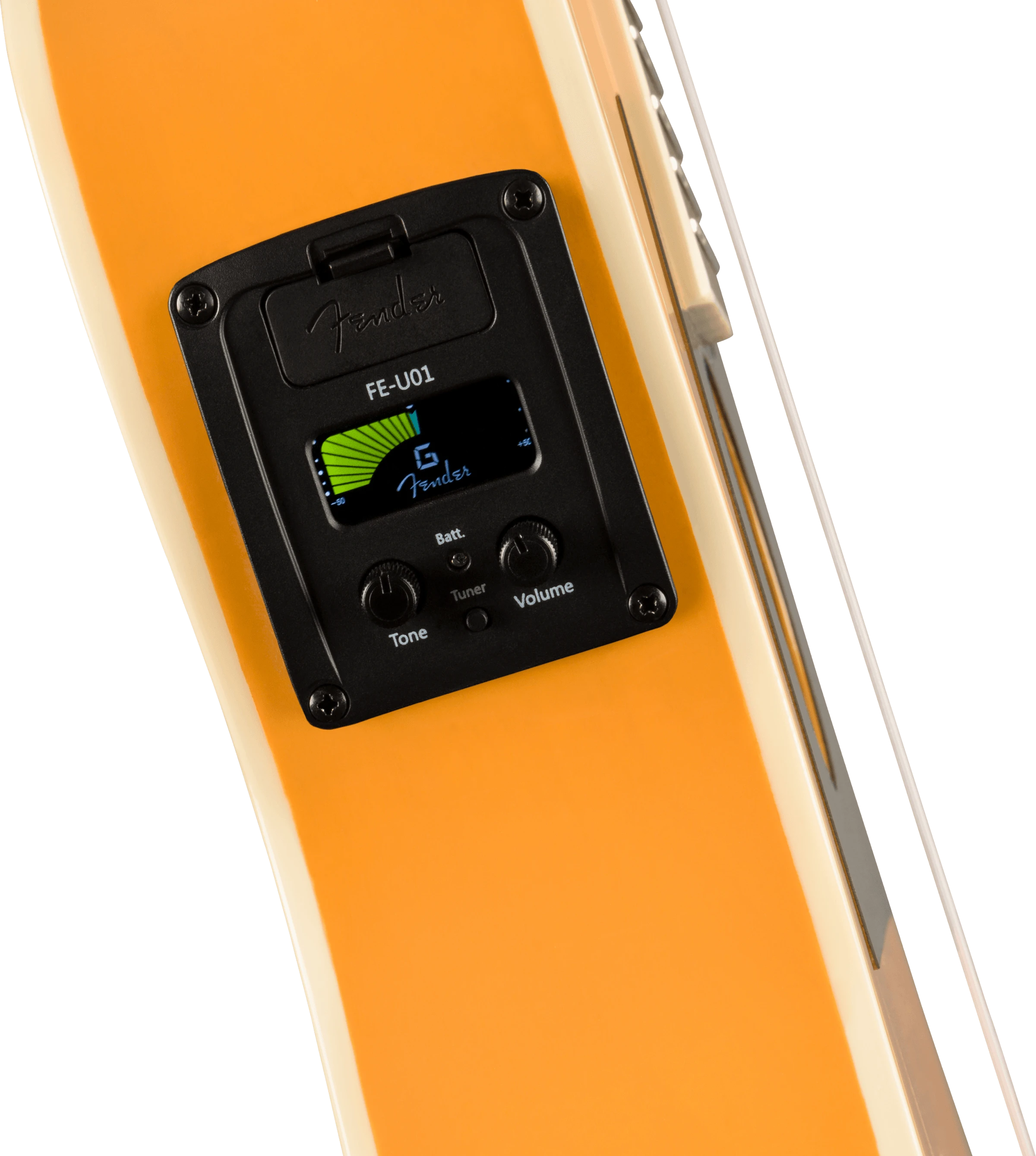Fender® Fullerton Tele® Uke, Butterscotch Blonde